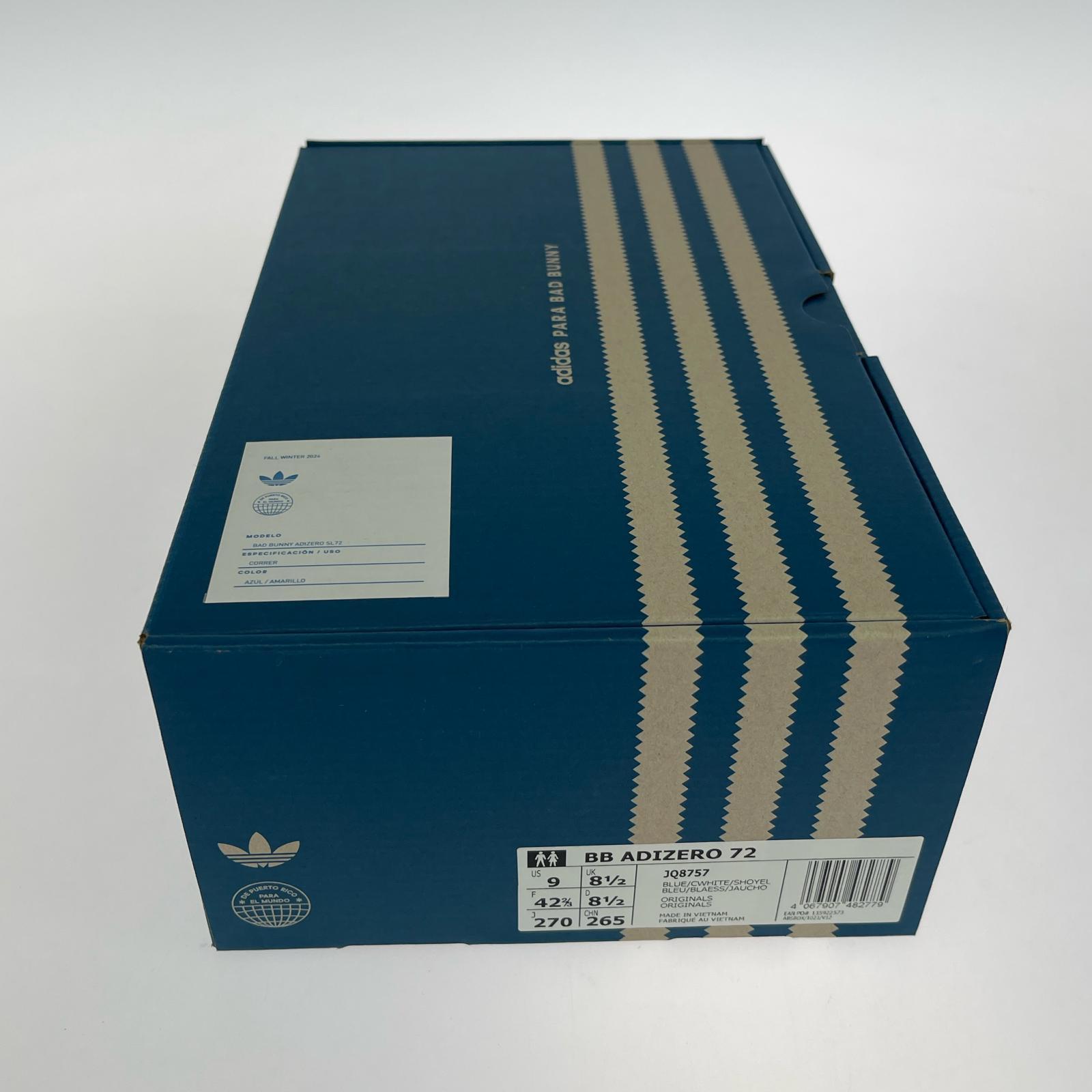 スニーカー Bad Bunny Adizero 72 27cm (US9 UK8 1/2 EU44)
