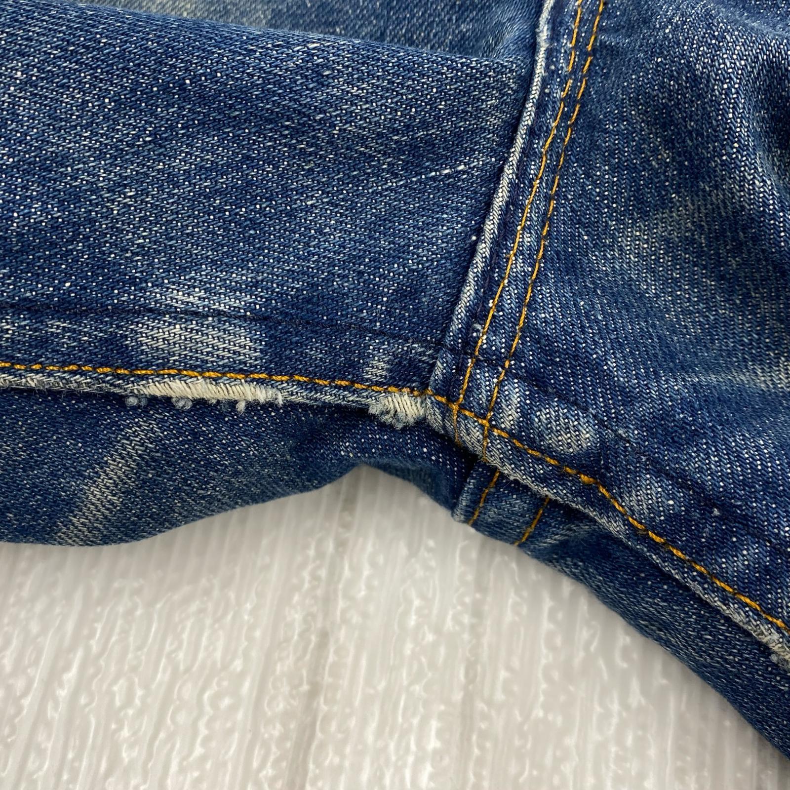 デニムパンツ 70s フレアデニム ネイビー
