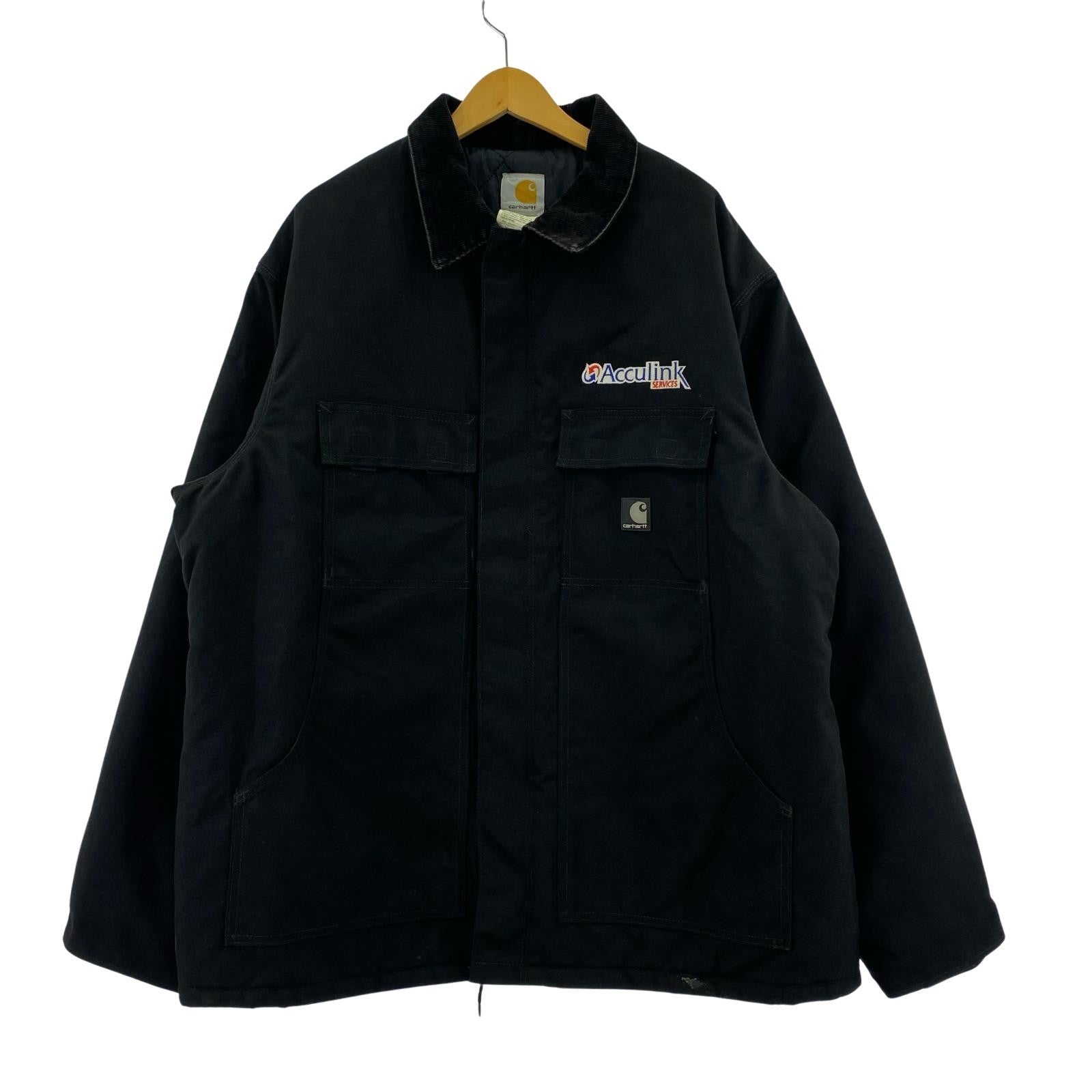 ジャケット 企業ロゴ トラディショナルコート BLK XL ブラック