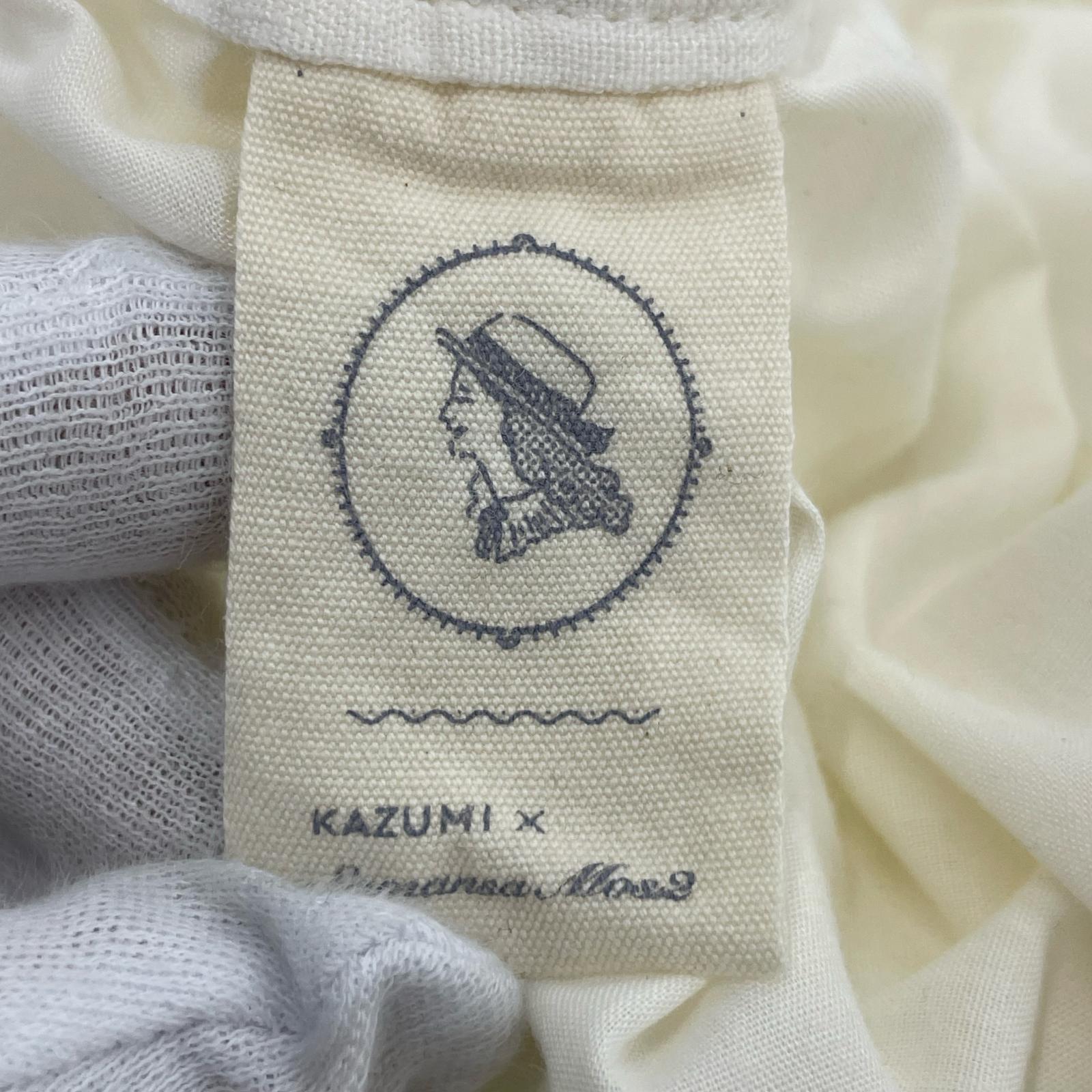ワンピース kazumi リネン(F) フリー ホワイト