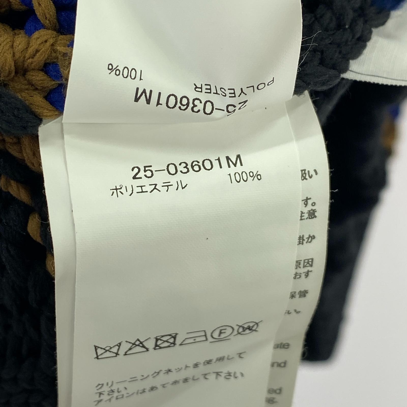 ニット Mesh Knit Pullover 1 1 ブラック