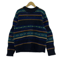 ニット Mesh Knit Pullover 1 1 ブラック