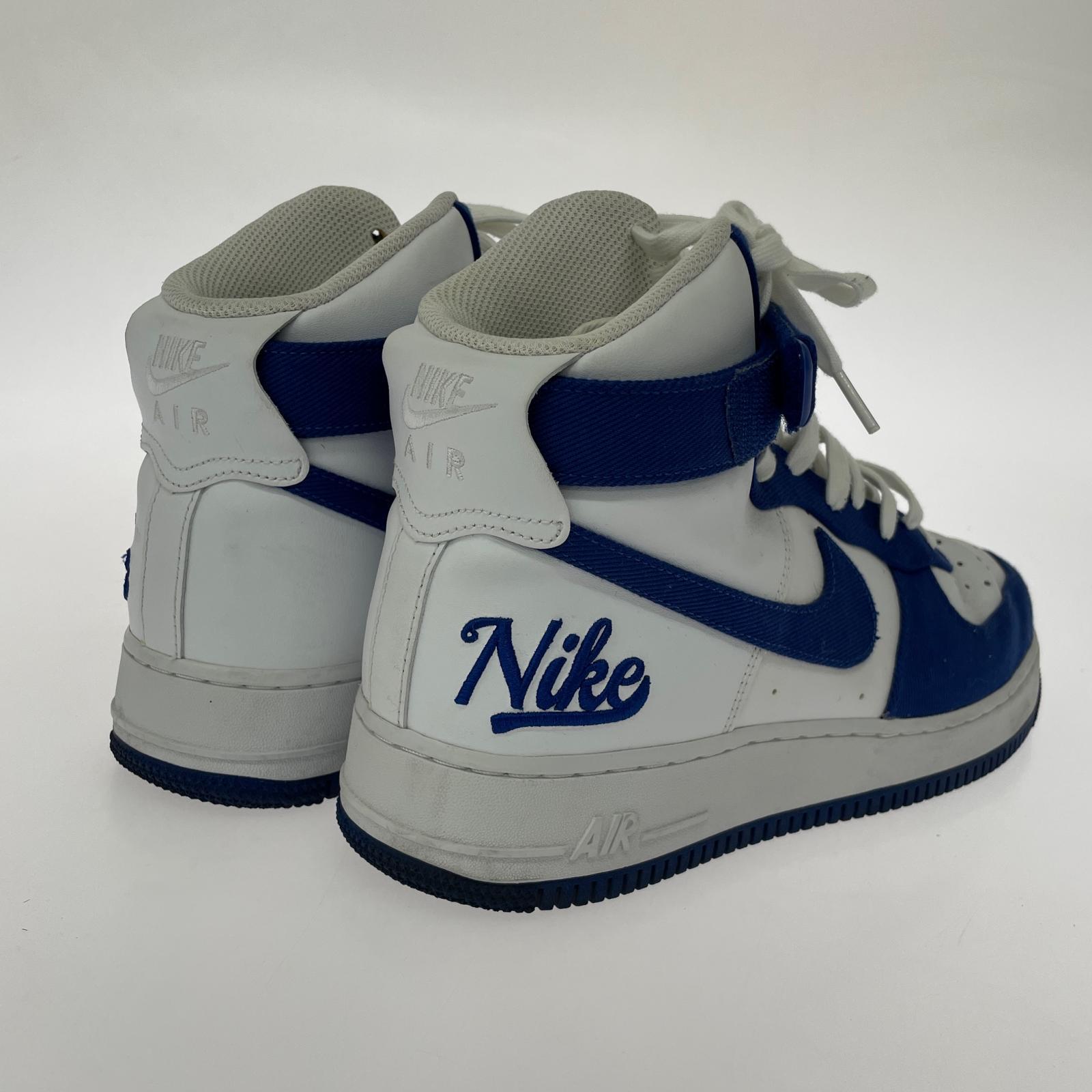スニーカー Air Force 1 High EMB Dodgers (28.5) DC8168-100 28.5cm (US10 1/2 UK10 EU47)