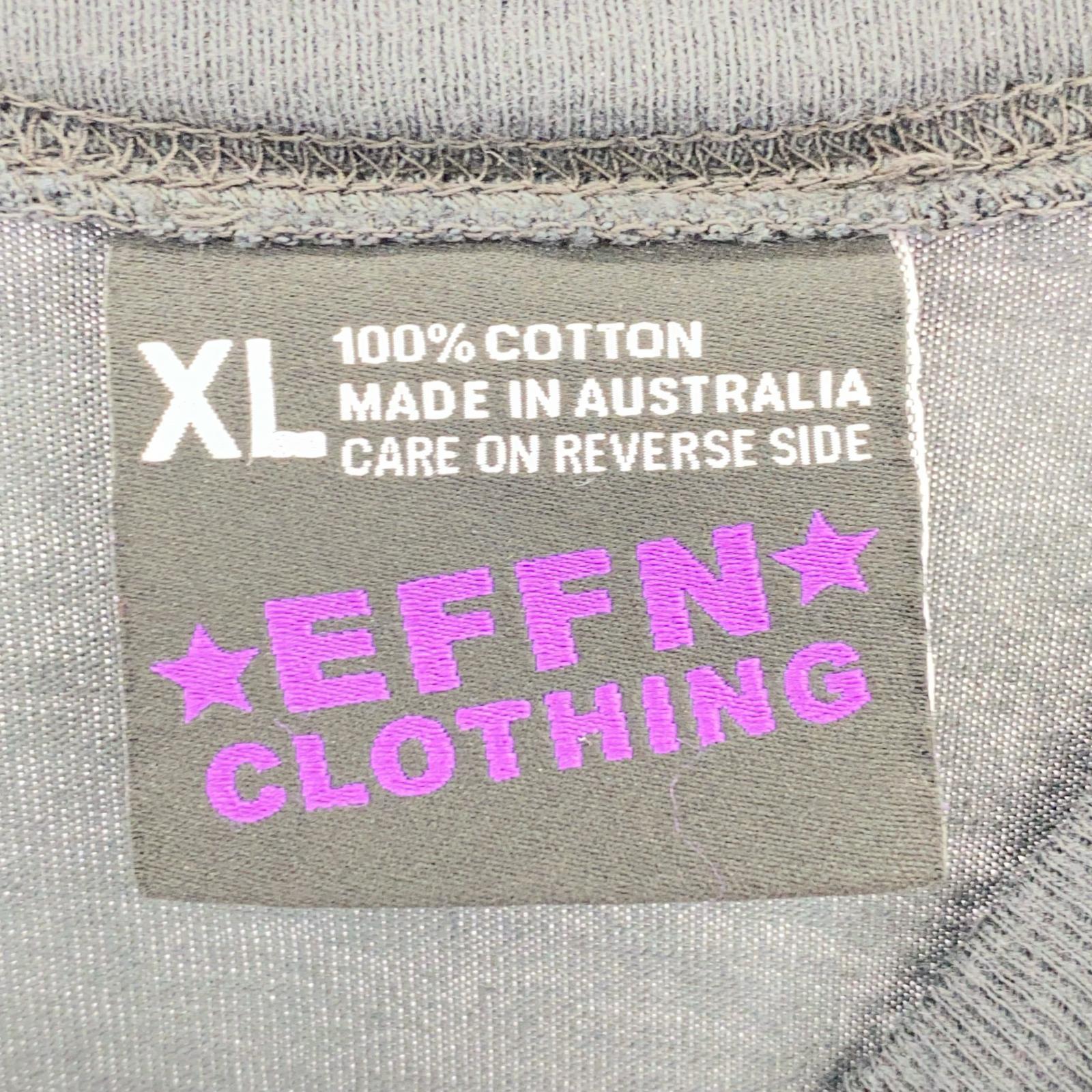 半袖Tシャツ Effn Clothing プリントTee グレー