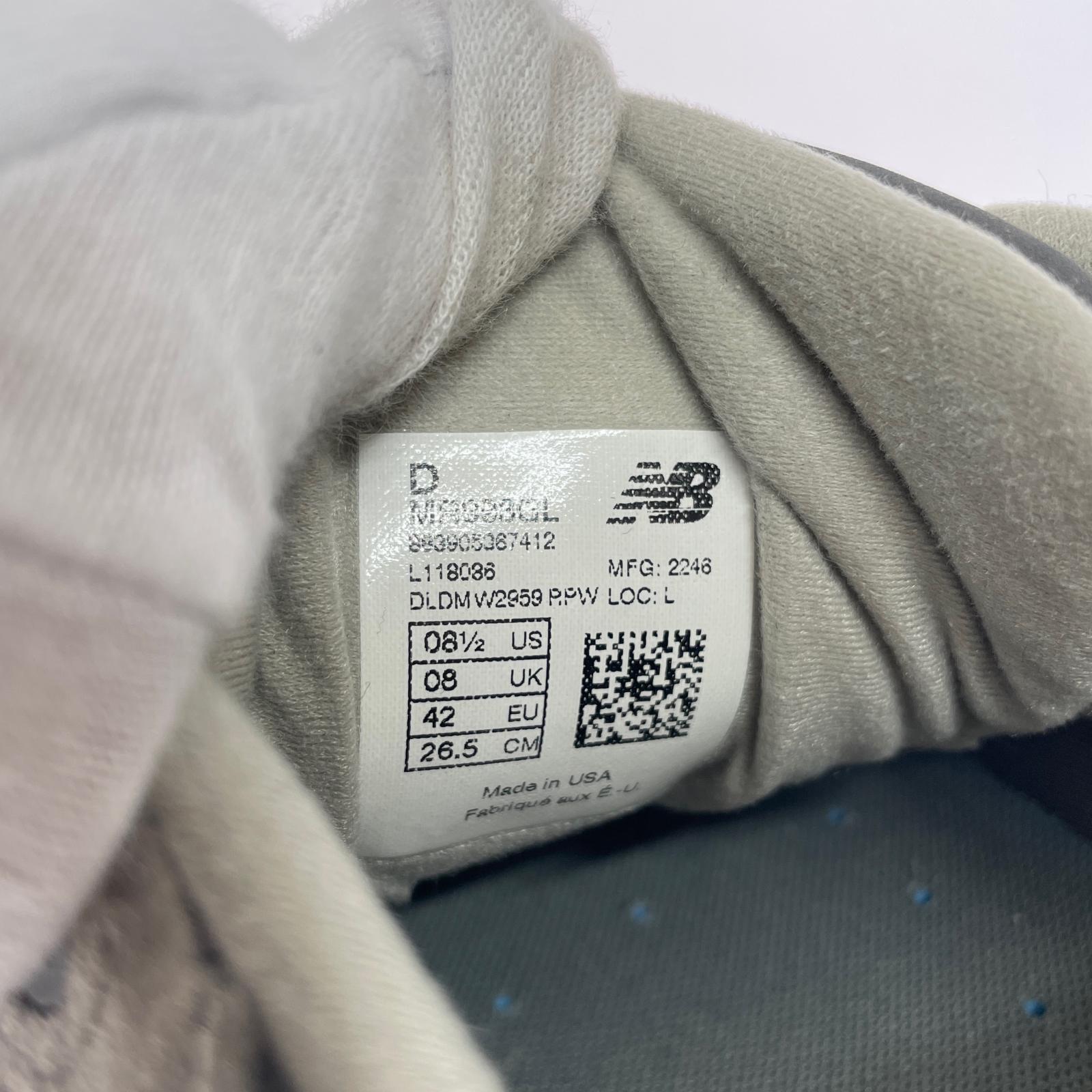スニーカー NEW BALANCE スニーカー 26.5cm (US8 1/2 UK8 EU43) グレー
