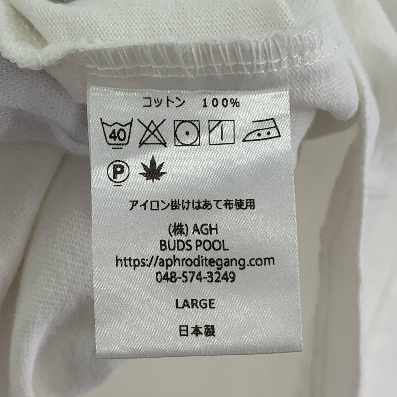 半袖Tシャツ BUDSPOOL 乱達磨 LEGALOZEIT TEE 白 (L) L ホワイト
