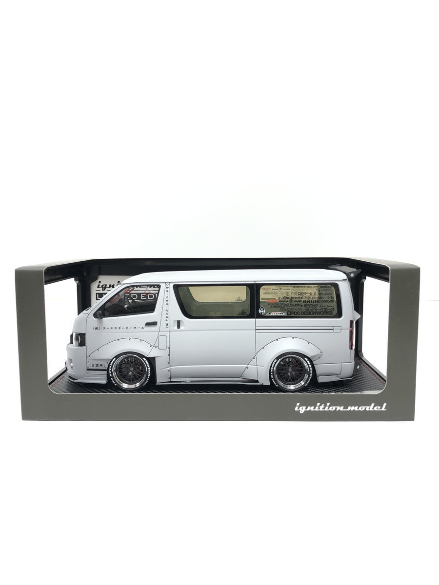 イグニッションモデル 1/18 ハイエース スケールカー