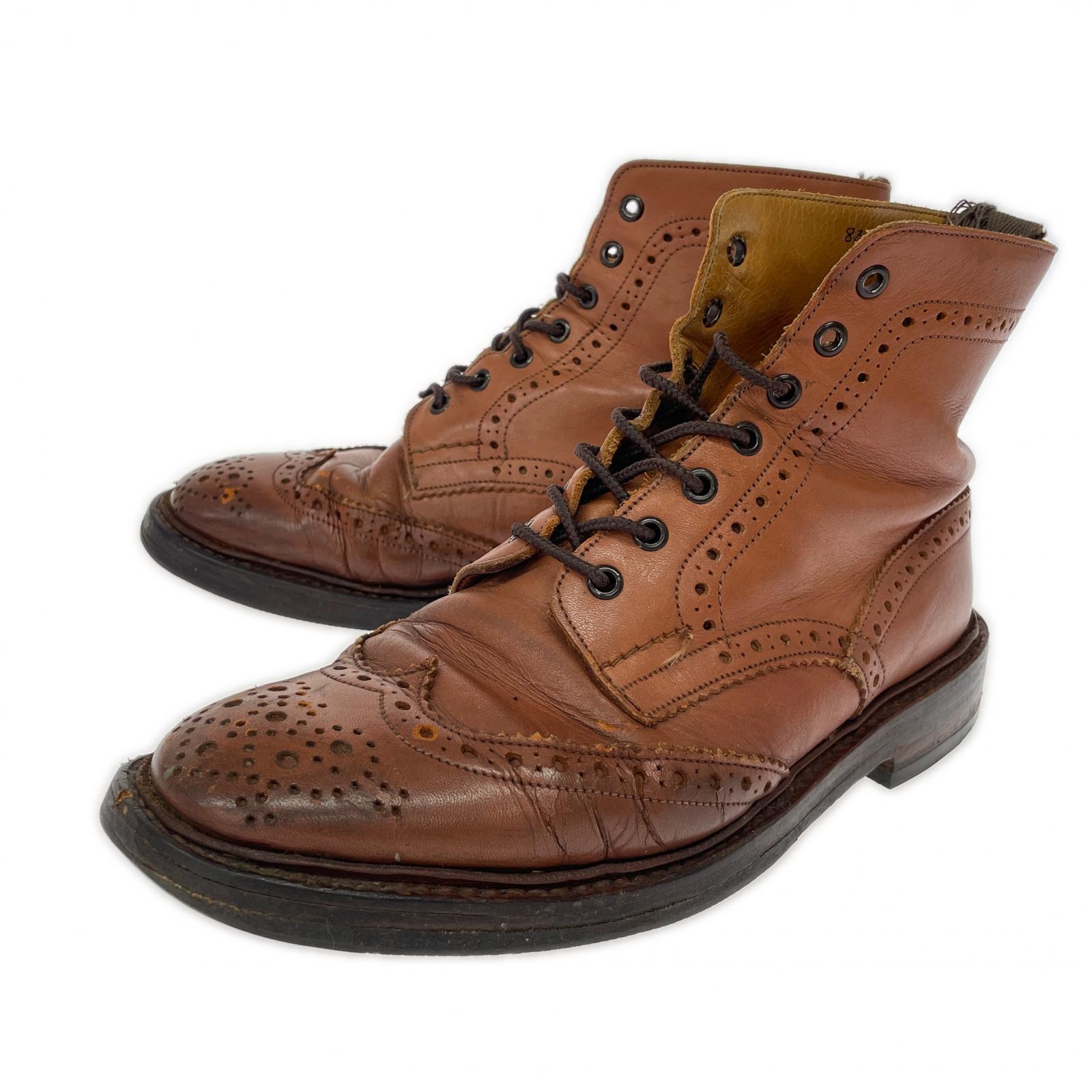 ブーツ Tricker's カントリーブーツ (UK9) ブラウン 27.5cm (US9 1/2 UK9 EU45) ブラウン