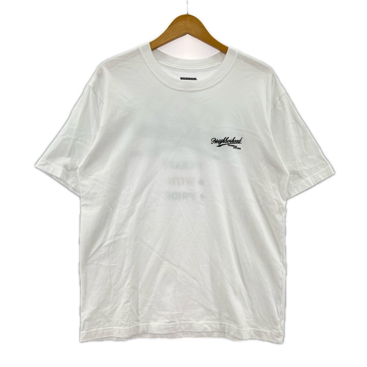 半袖Tシャツ N.H SS-8 TEE/白/S S ホワイト