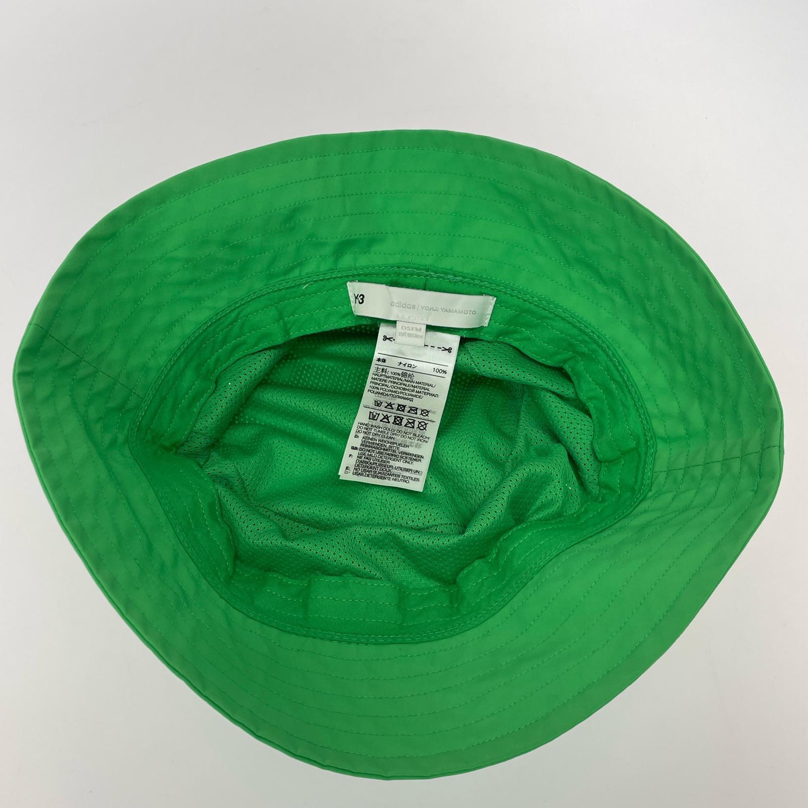 ハット adidas Y-3 BUCKET HAT HD3309 緑 グリーン