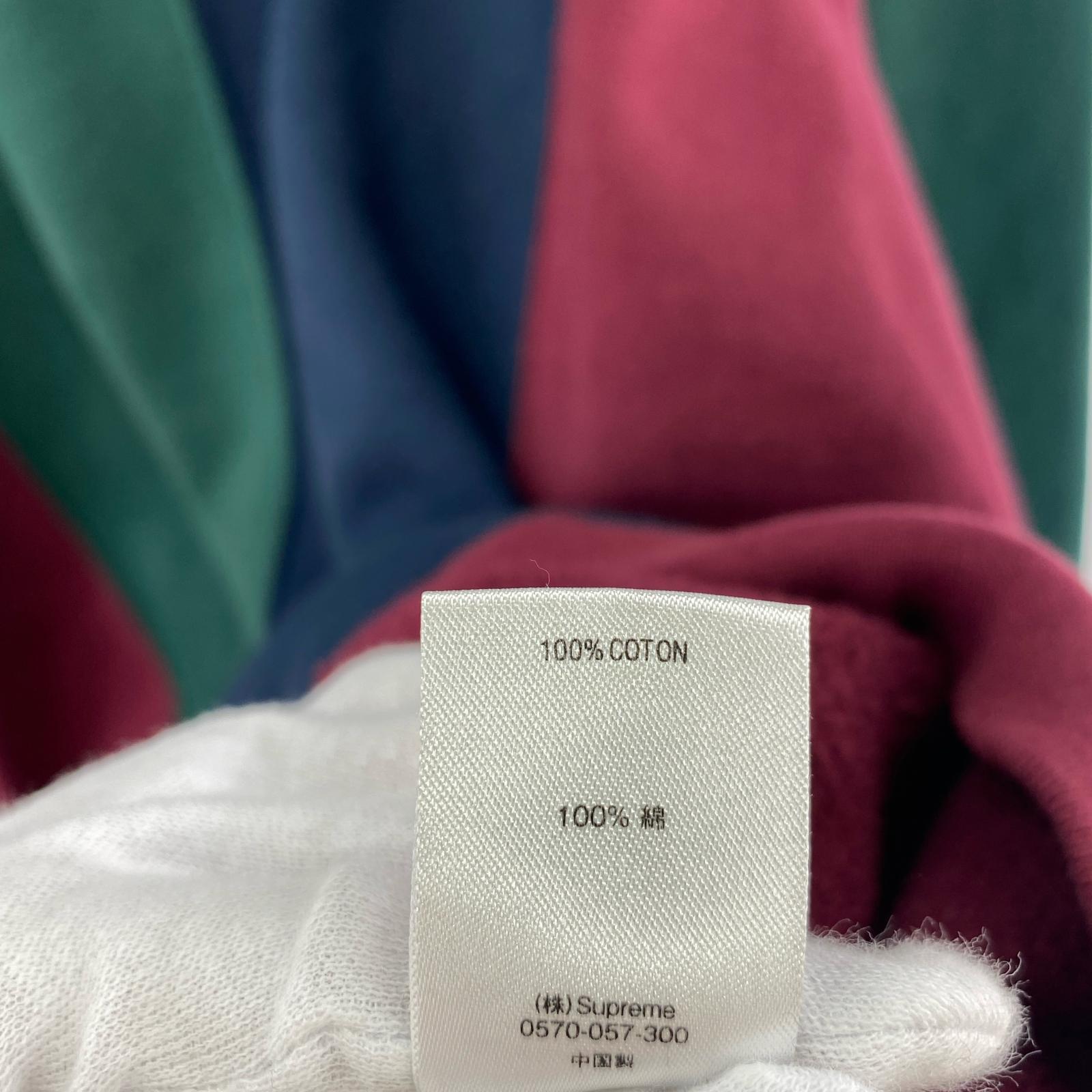 パーカー Supreme 18AW Tricolor Hooded Sweatshirt XL マルチカラー