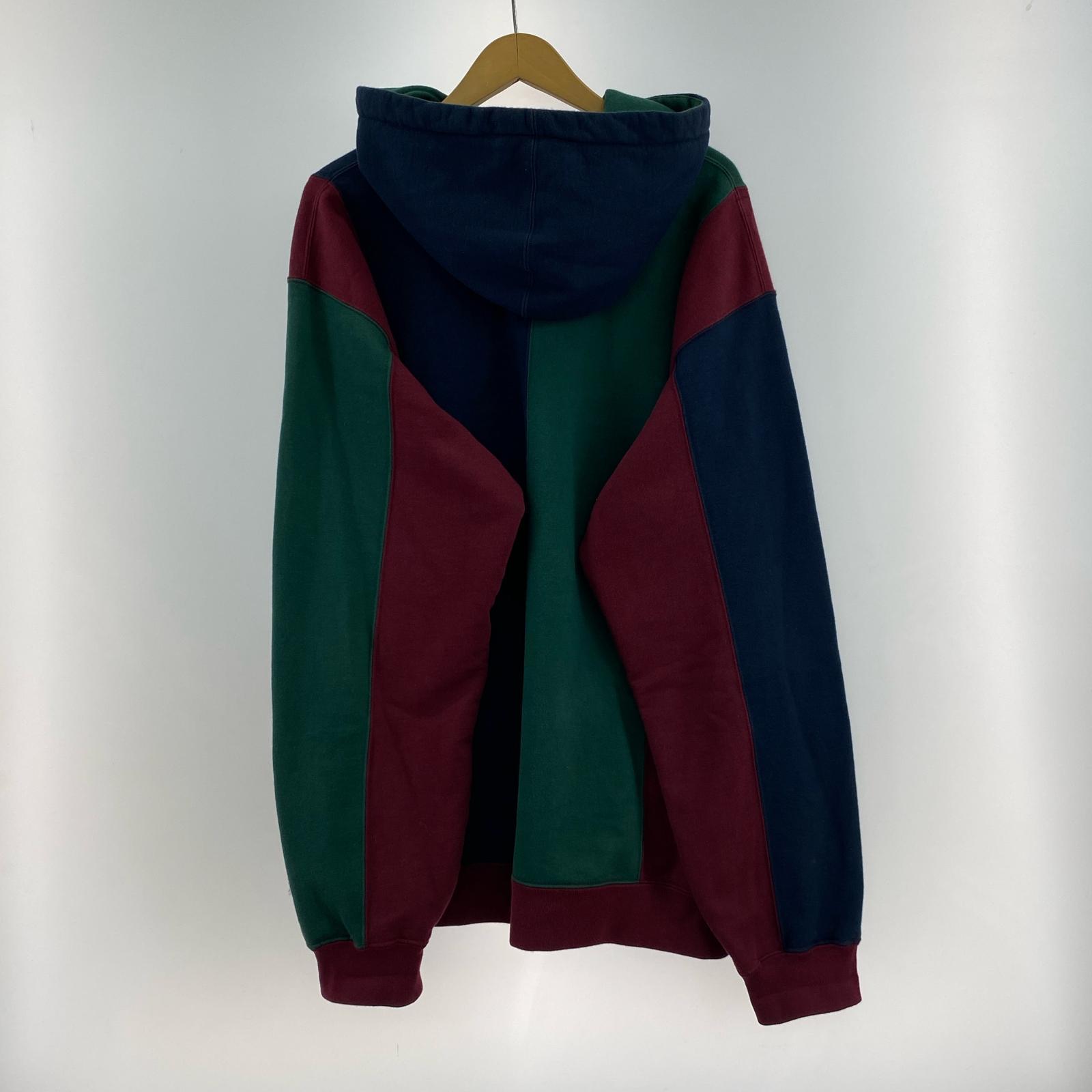 パーカー Supreme 18AW Tricolor Hooded Sweatshirt XL マルチカラー