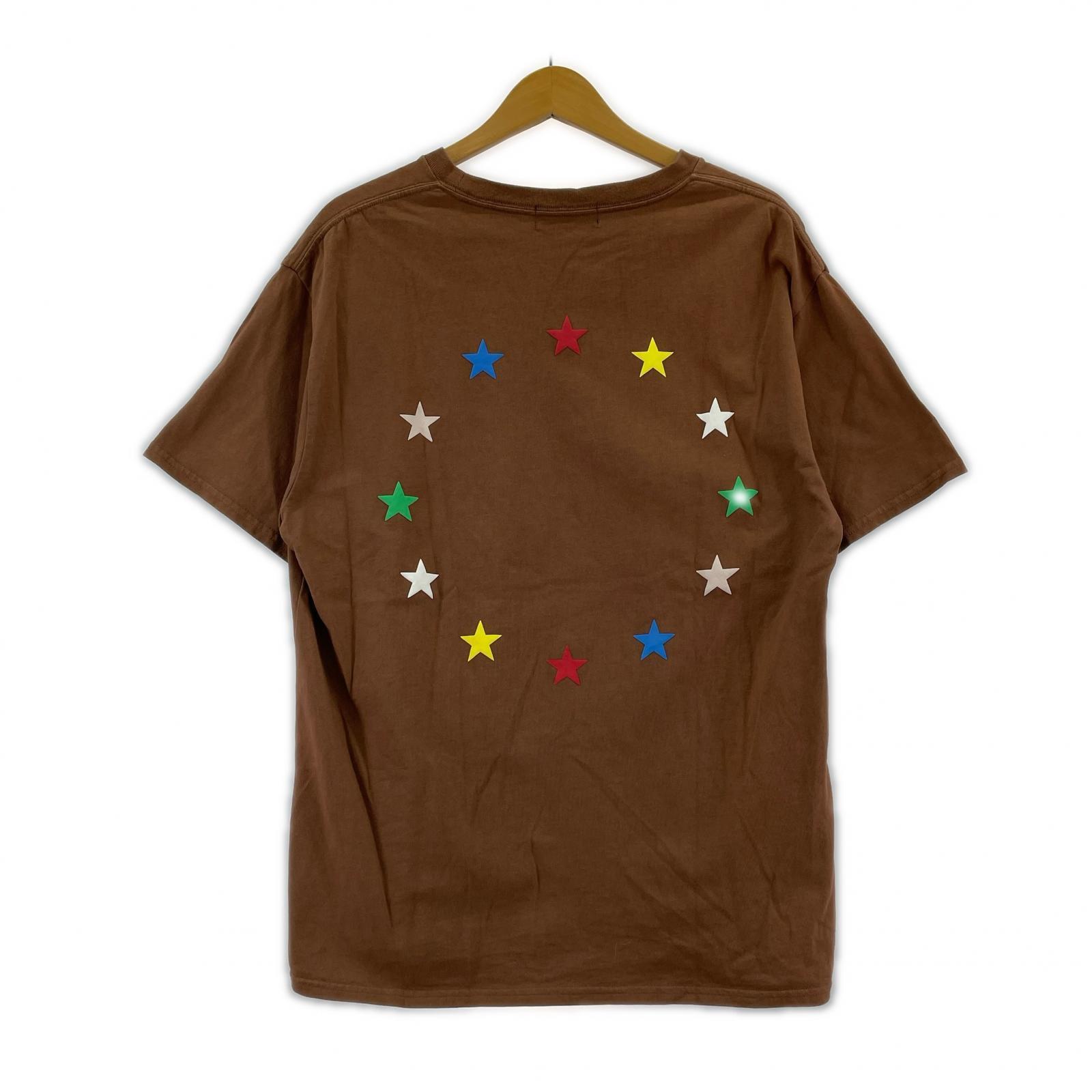 半袖Tシャツ ×HUF 茶 M M ブラウン