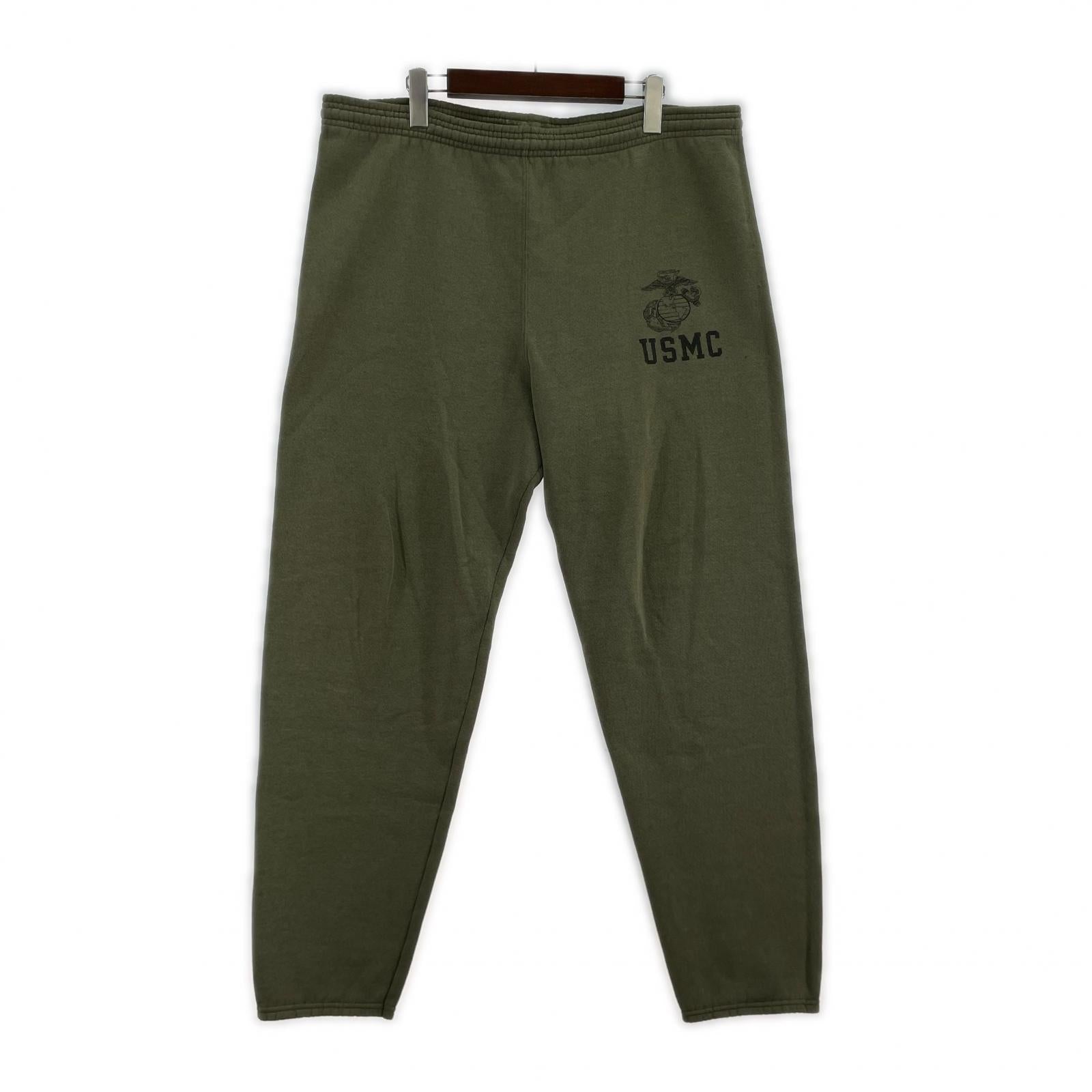パンツ 90S USMC スウェットパンツ カーキ