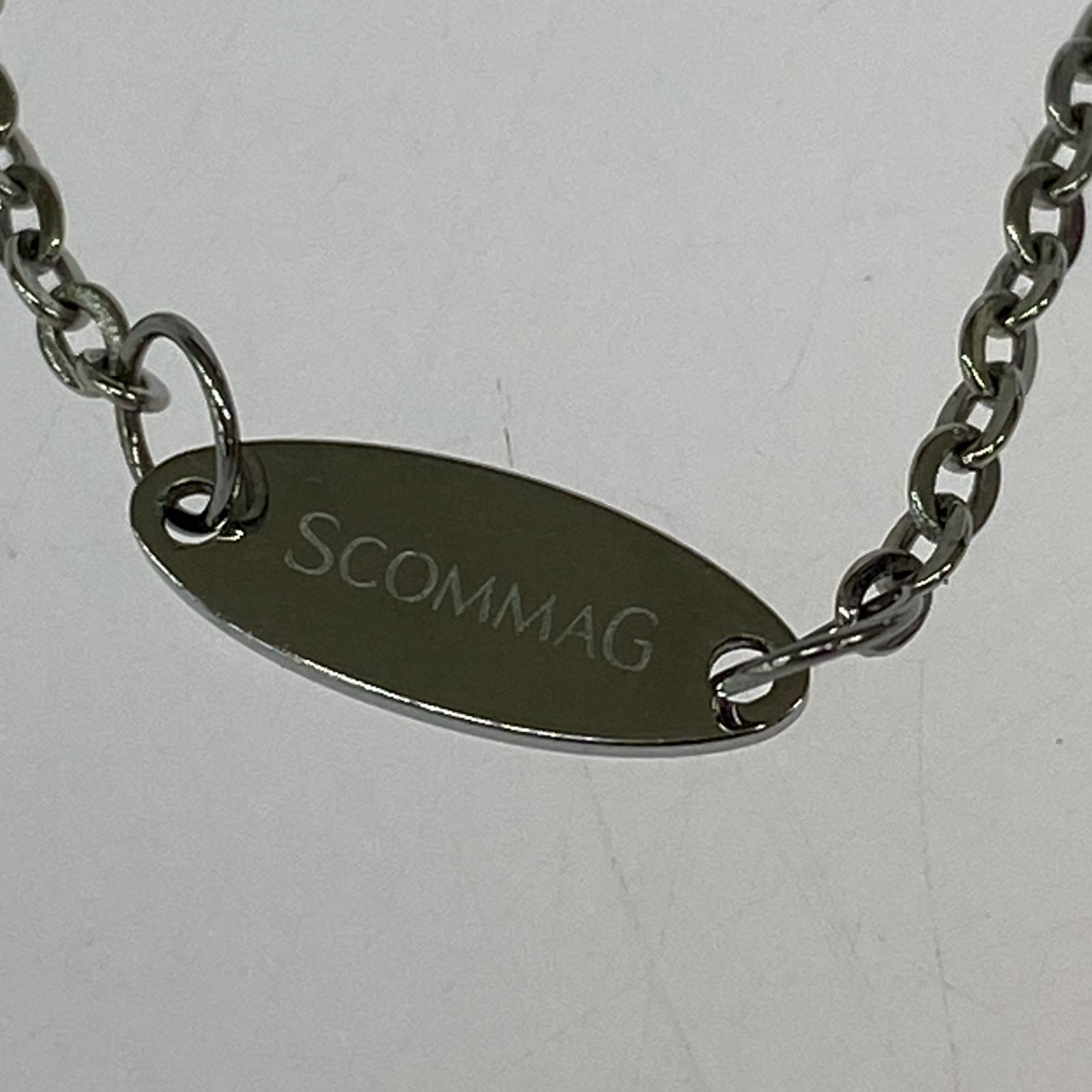 ネックレス SCOMMAG Vトップ ネックレス シルバー