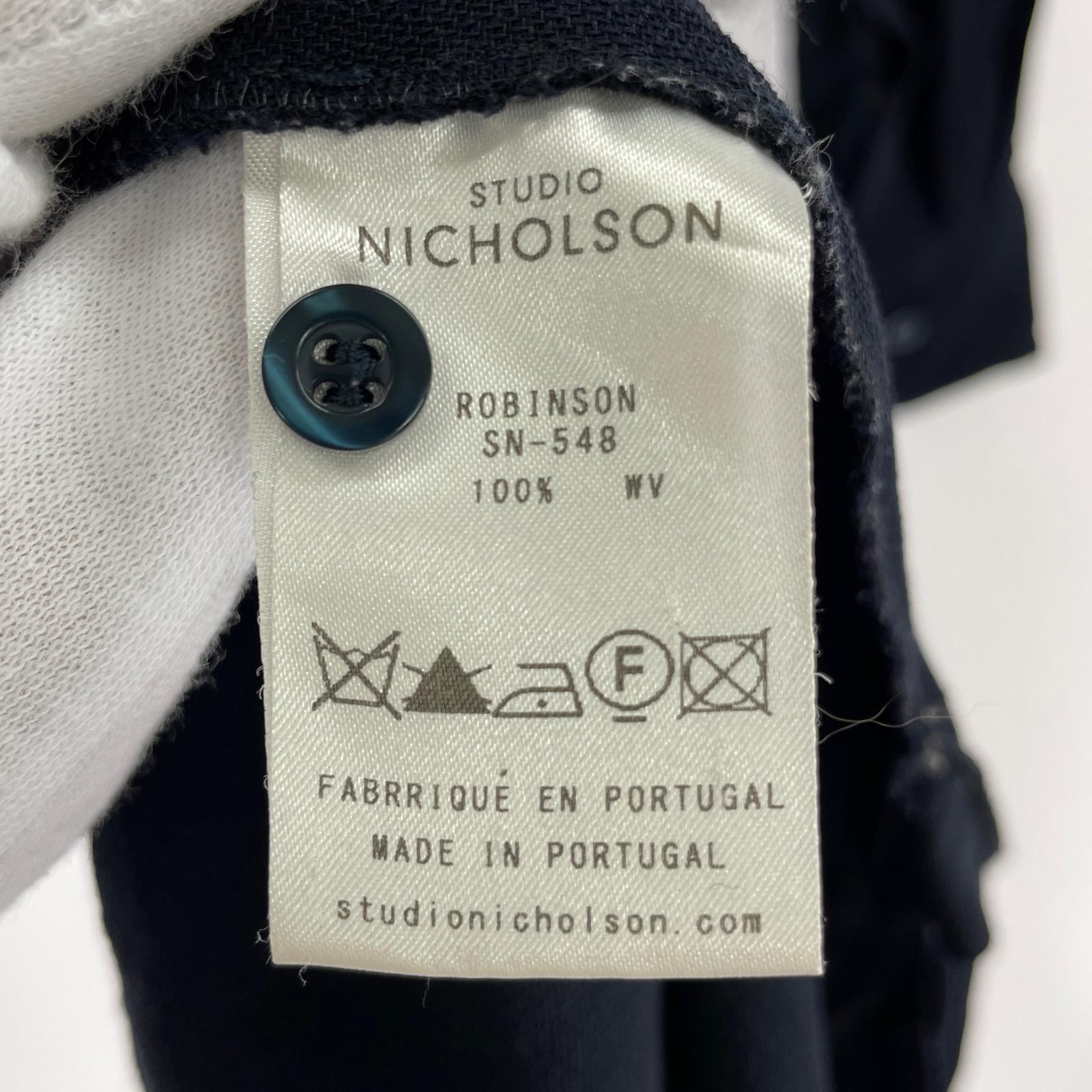 ワンピース STUDIO NICHOLSON 長袖ワンピース 0 ブラック