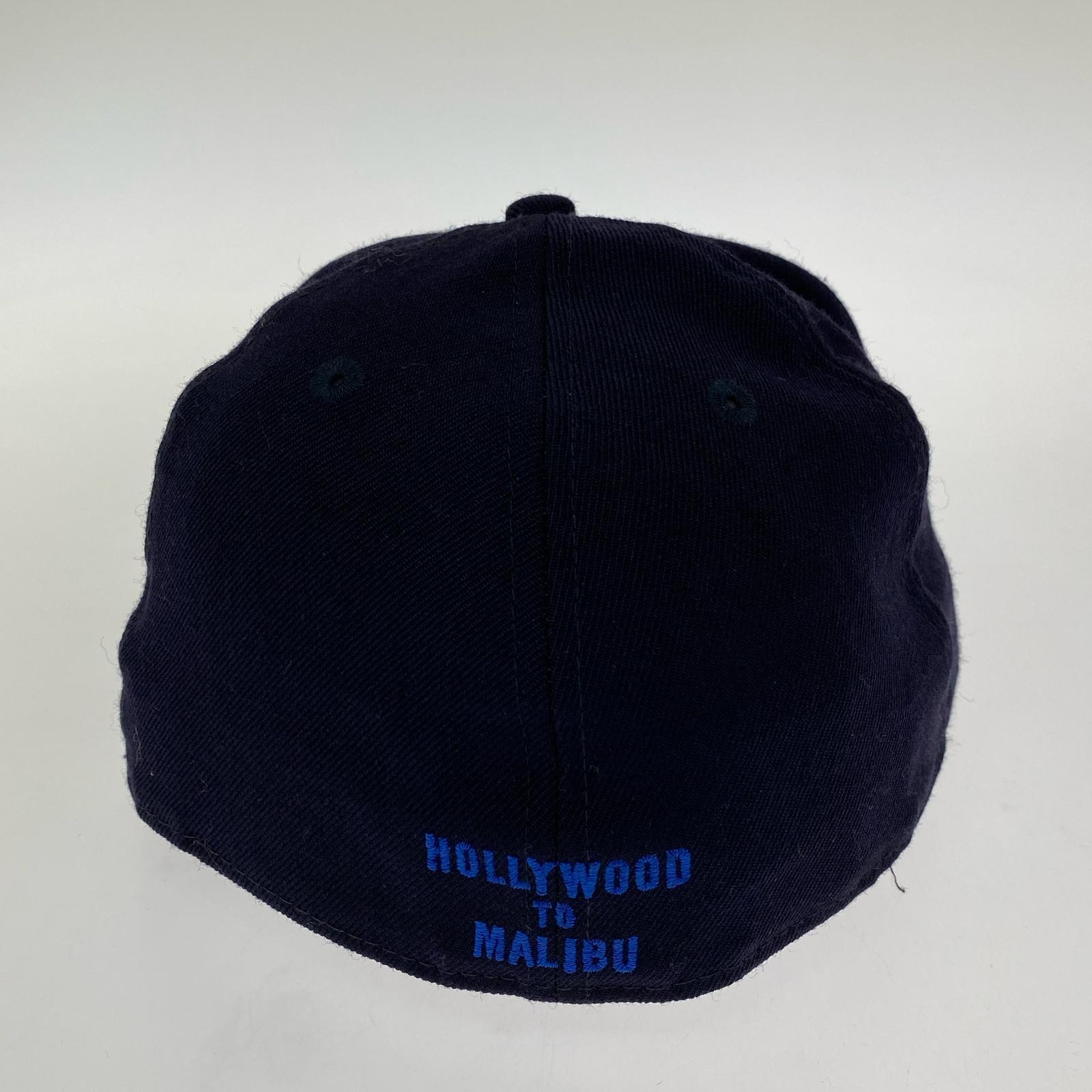 キャップ × RHC 「M」6パネルキャップ ネイビー