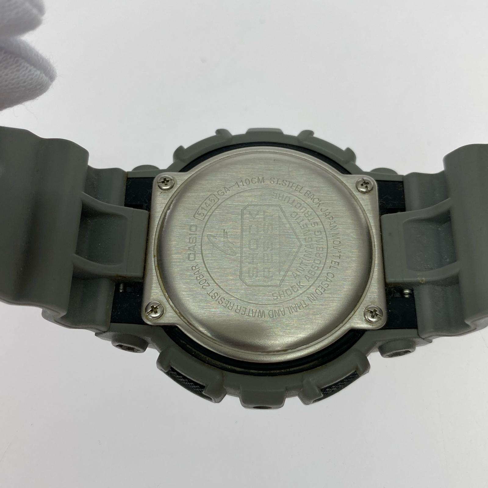 腕時計 GA-110CM 5146 デジアナ QZ腕時計 グレー