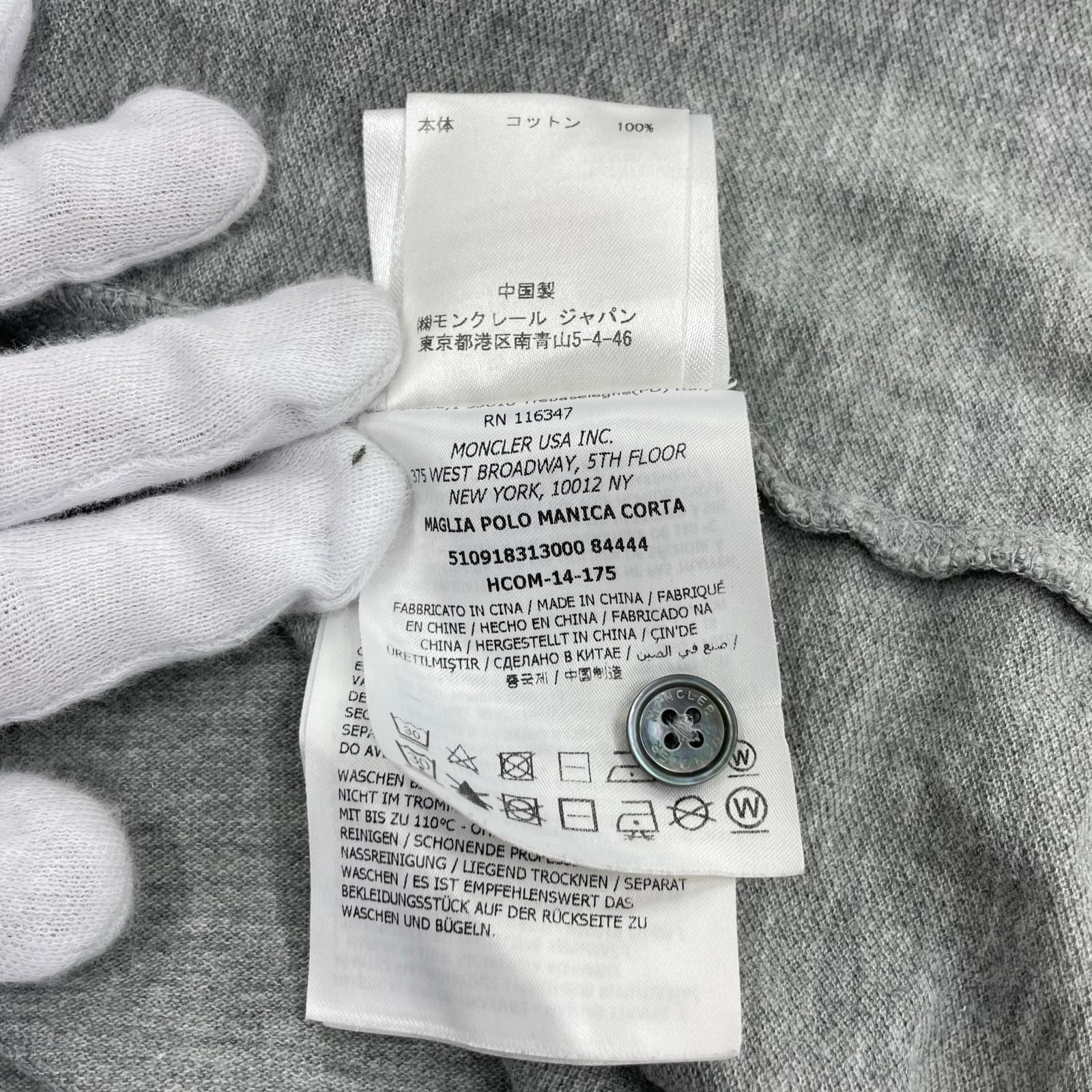 ポロシャツ ポロシャツ グレー XXL グレー