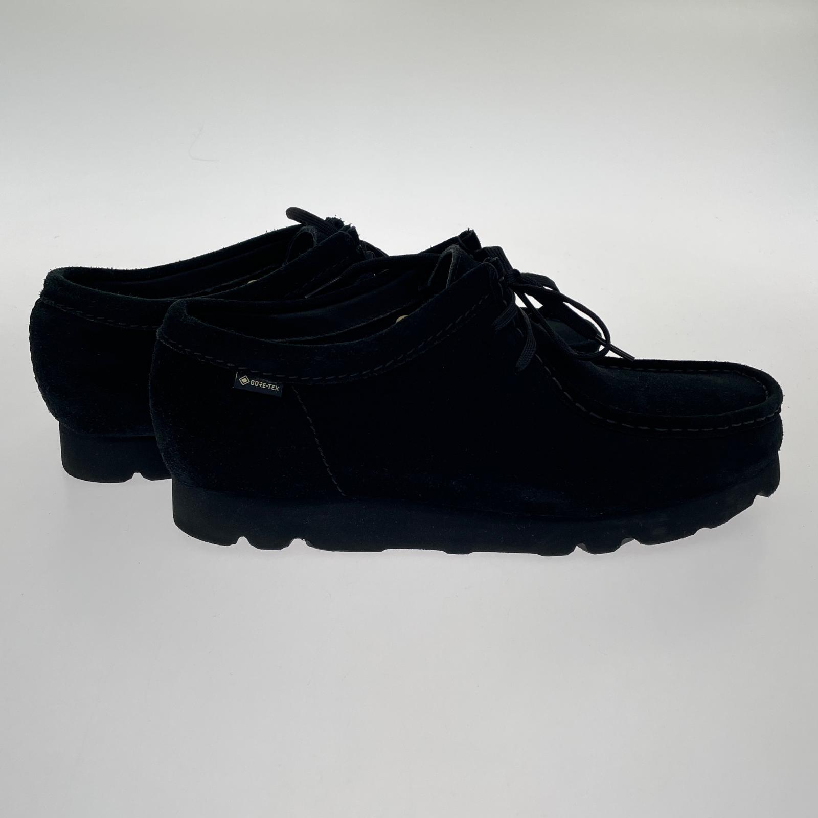 シューズ Clarks Wallabee GTX Black/Suede 27.5cm (US9 1/2 UK9 EU45) ブラック
