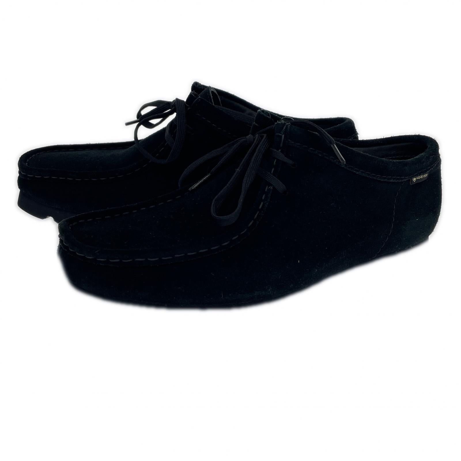 シューズ Clarks Wallabee GTX Black/Suede 27.5cm (US9 1/2 UK9 EU45) ブラック