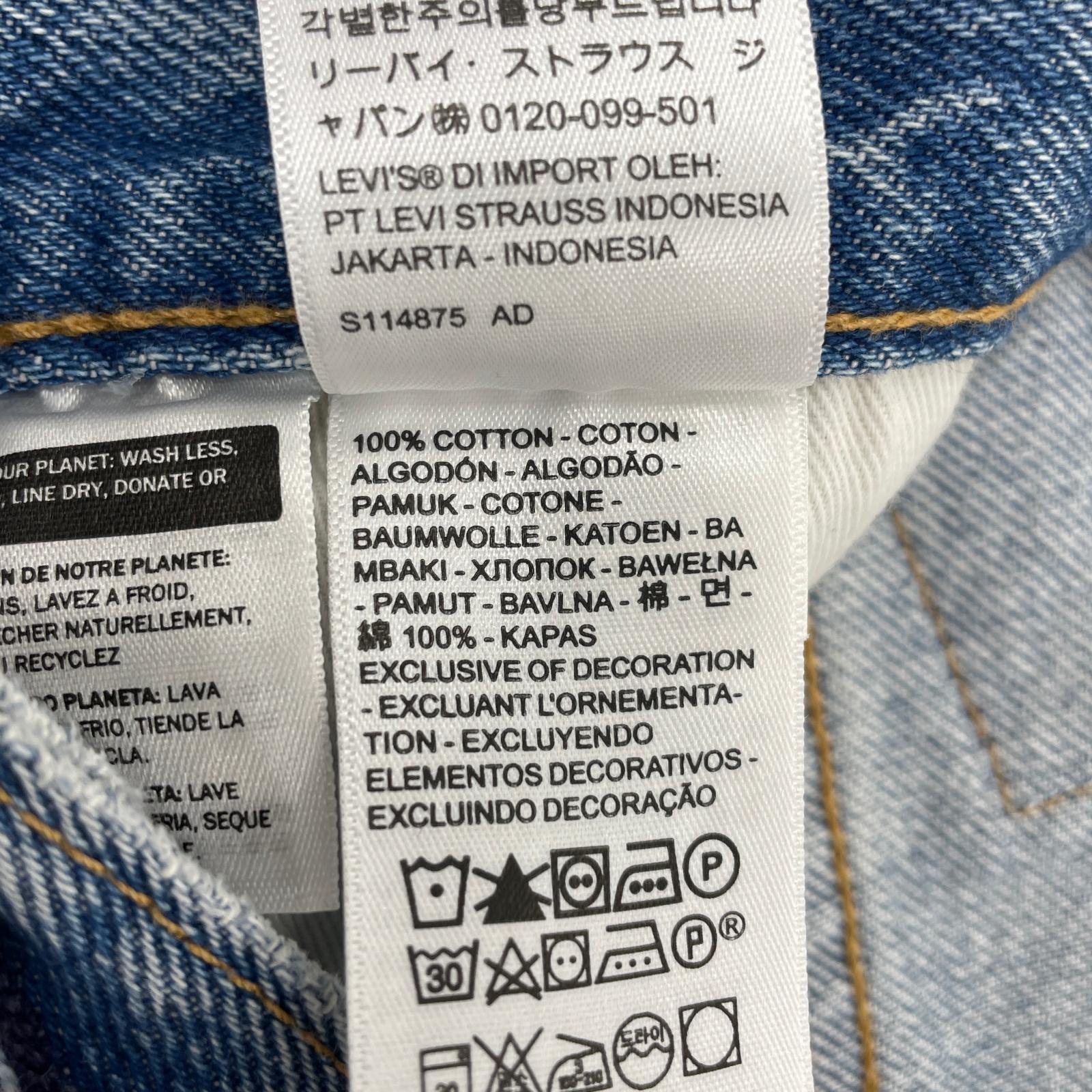 デニムパンツ Levi's LIMITED EDITION 501 BIRTHDAY 31 ブルー