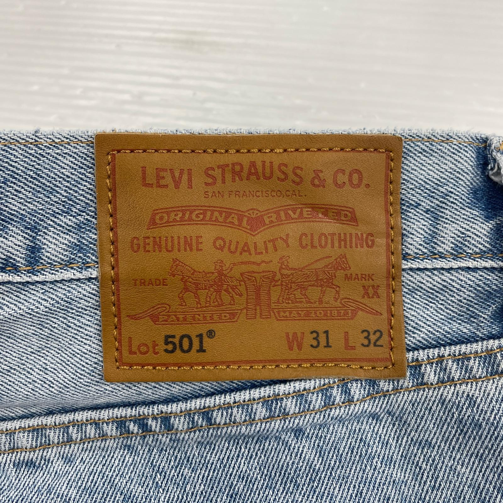 デニムパンツ Levi's LIMITED EDITION 501 BIRTHDAY 31 ブルー