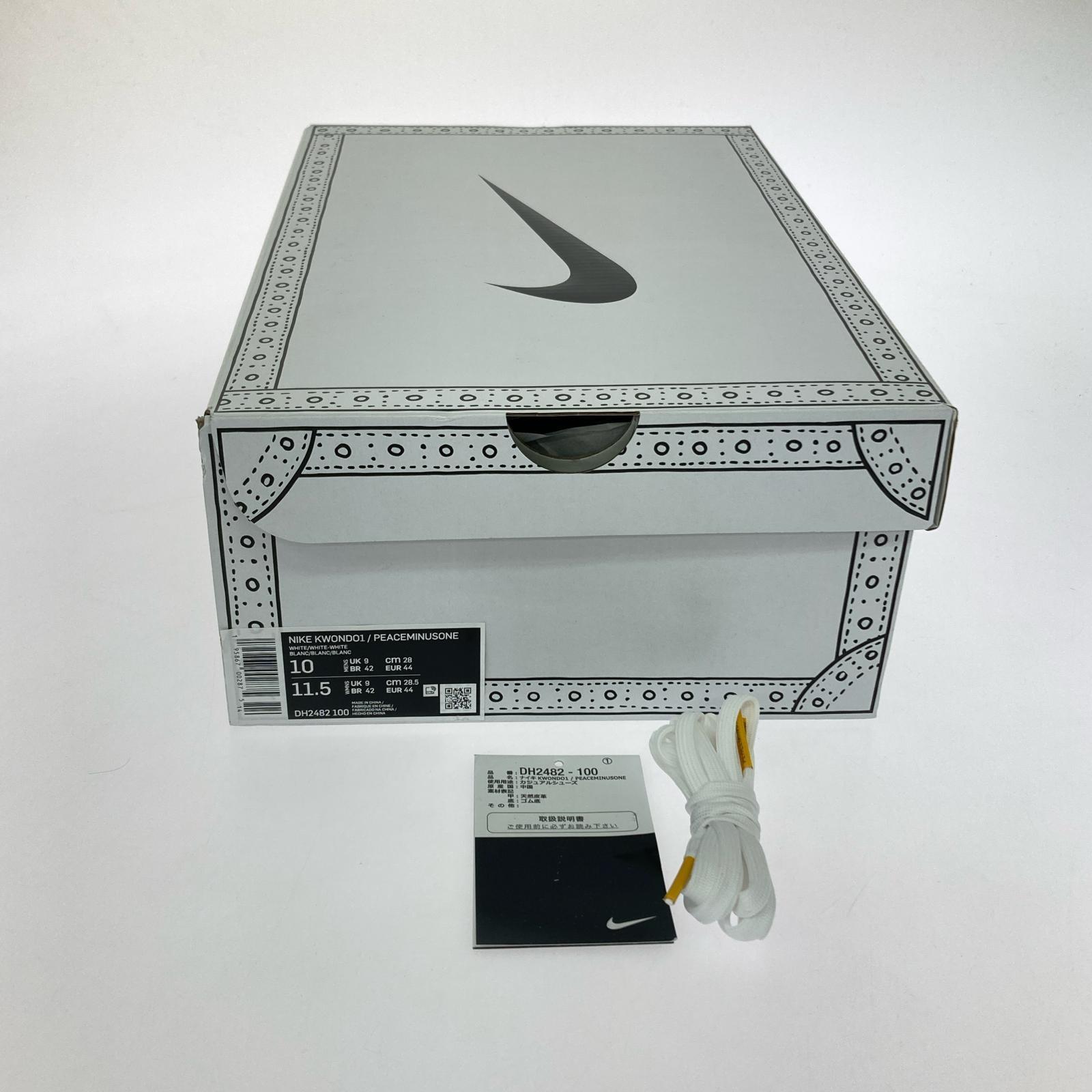 シューズ PEACEMINUSONE DH2482-100 28cm (US10 UK9 1/2 EU46) ホワイト