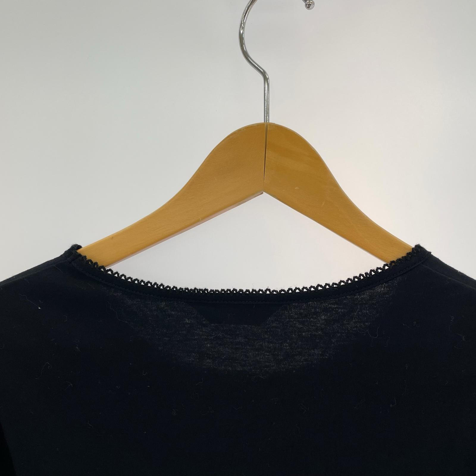 半袖Tシャツ イチゴ L ブラック