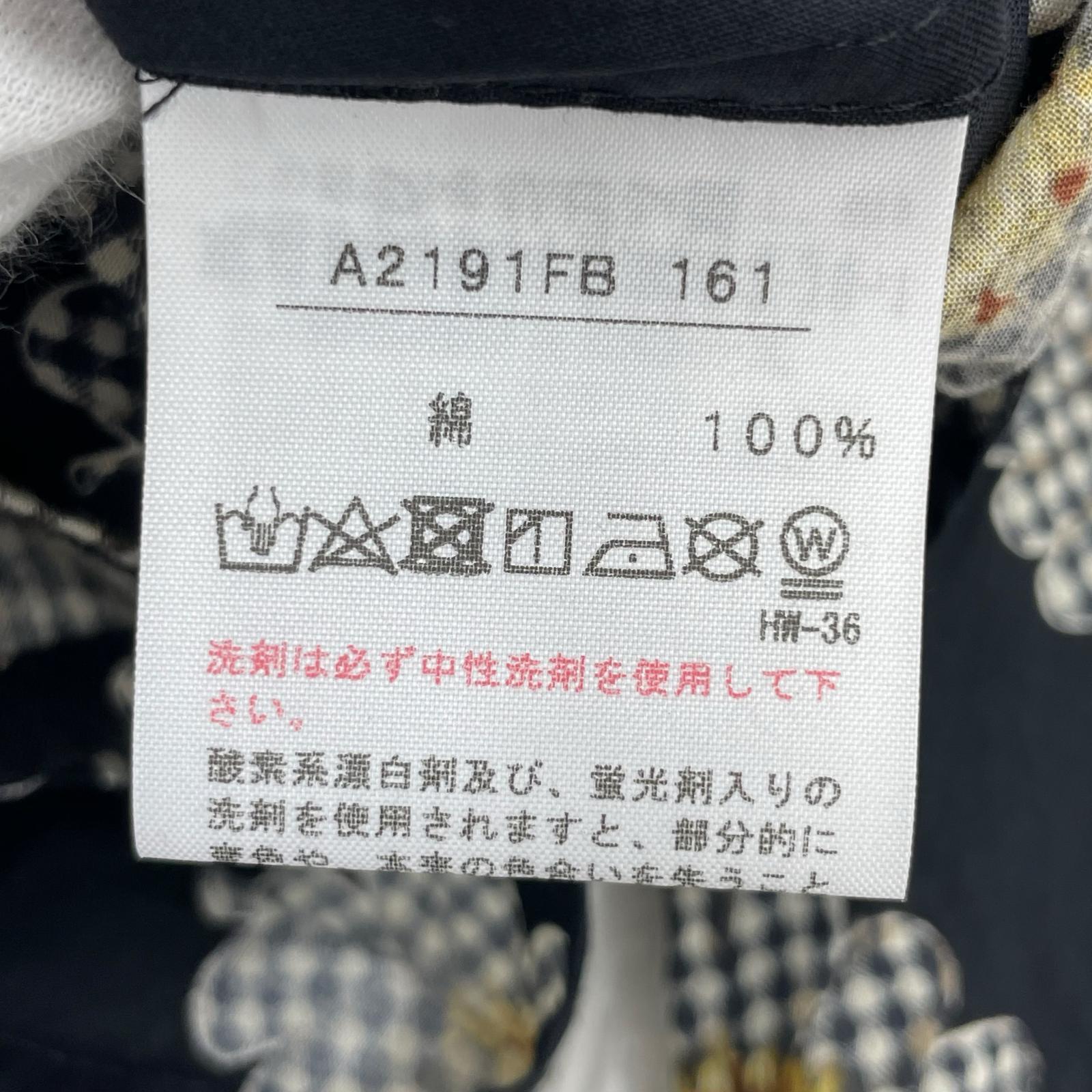 ワンピース 花柄セットアップ ブラック