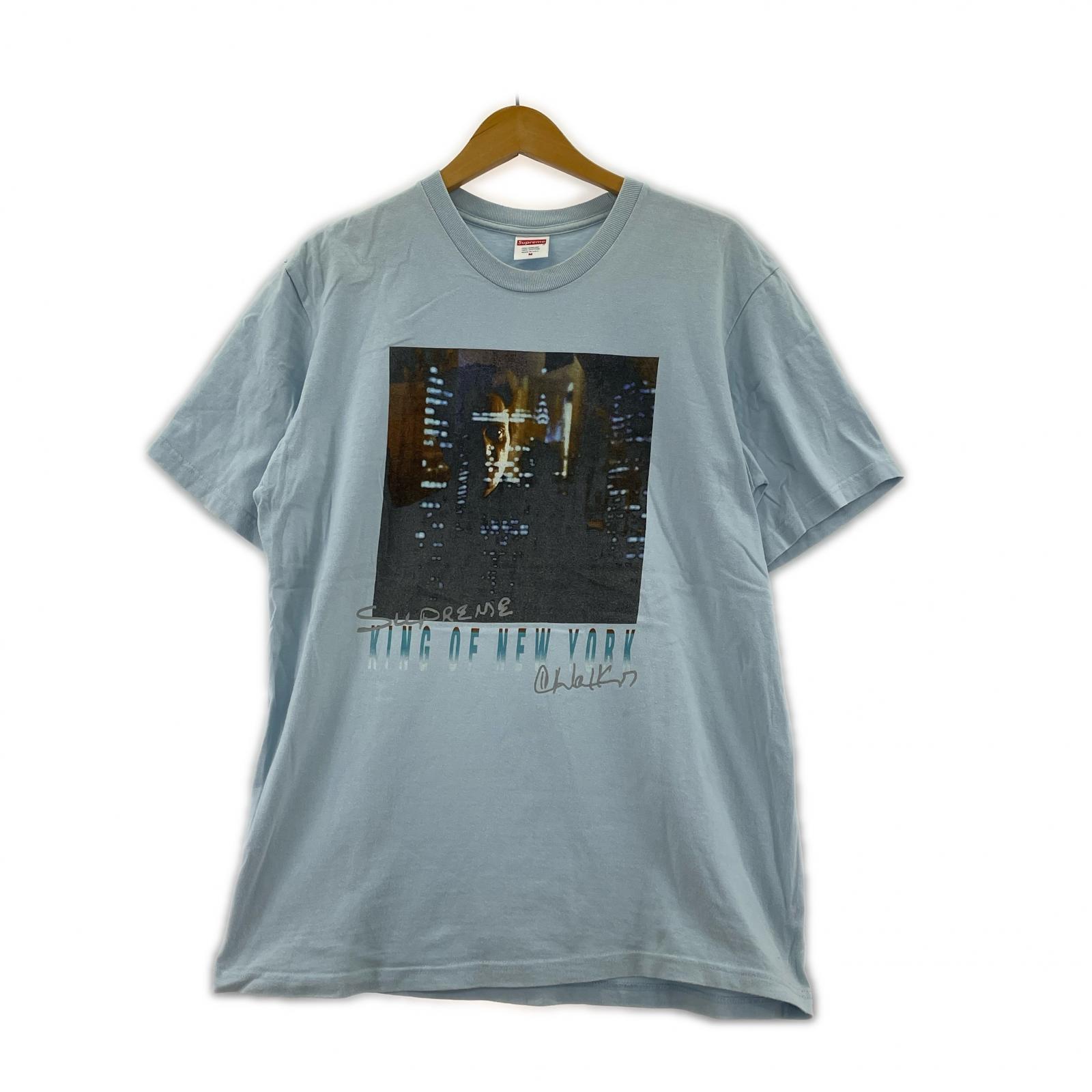 半袖Tシャツ Christopher Walken 青 (M) M