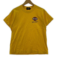 半袖Tシャツ 00s harley-davidson logo tee L イエロー