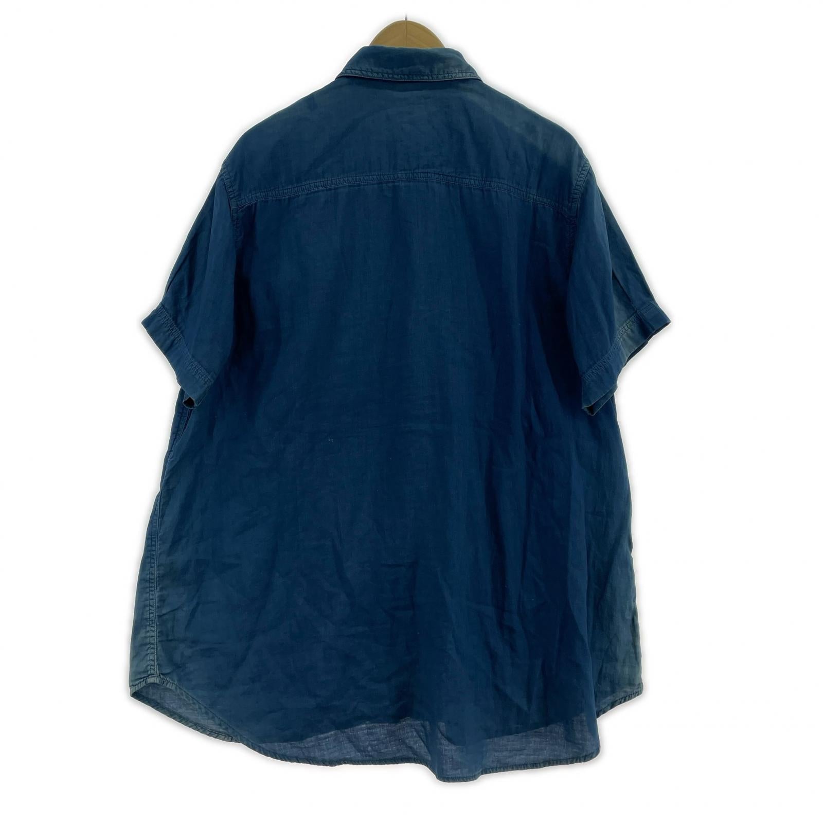 半袖シャツ HAI SPORTING GEAR インディゴシャツ M ブルー