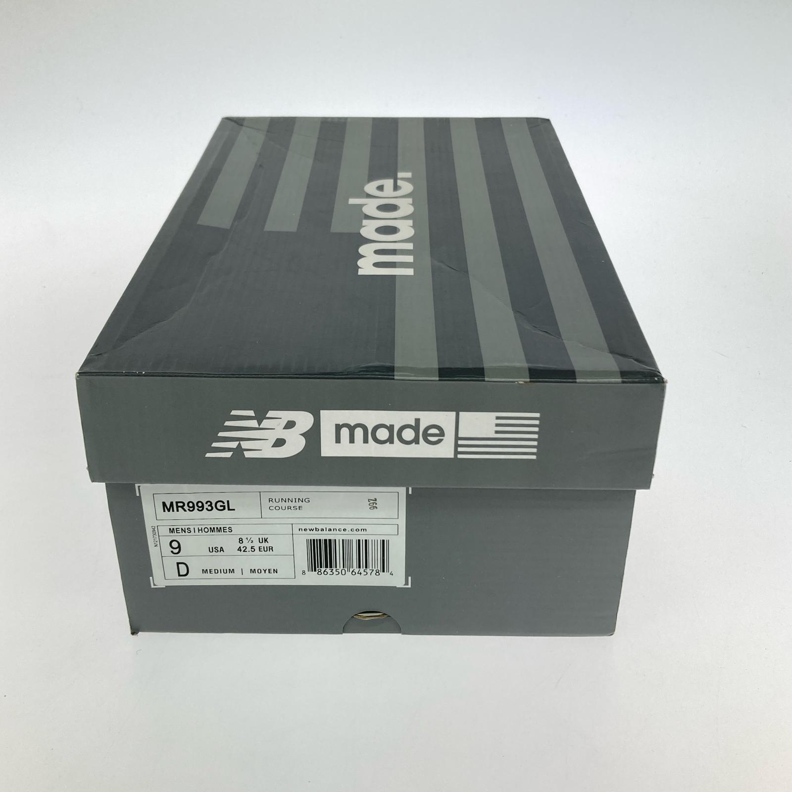 スニーカー MR993GL グレー(27.0cm) 27cm (US9 UK8 1/2 EU44) グレー