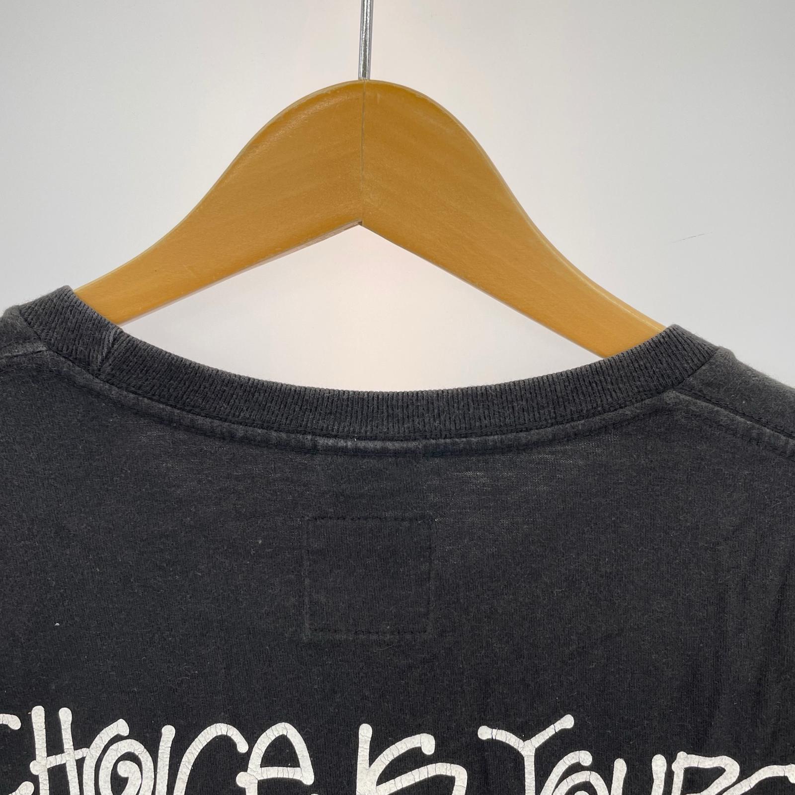 半袖Tシャツ STUSSY×MAGIC STICK 14SS 3周年記念 Tee 14SS-MSCLB-004 黒 (L) L ブラック