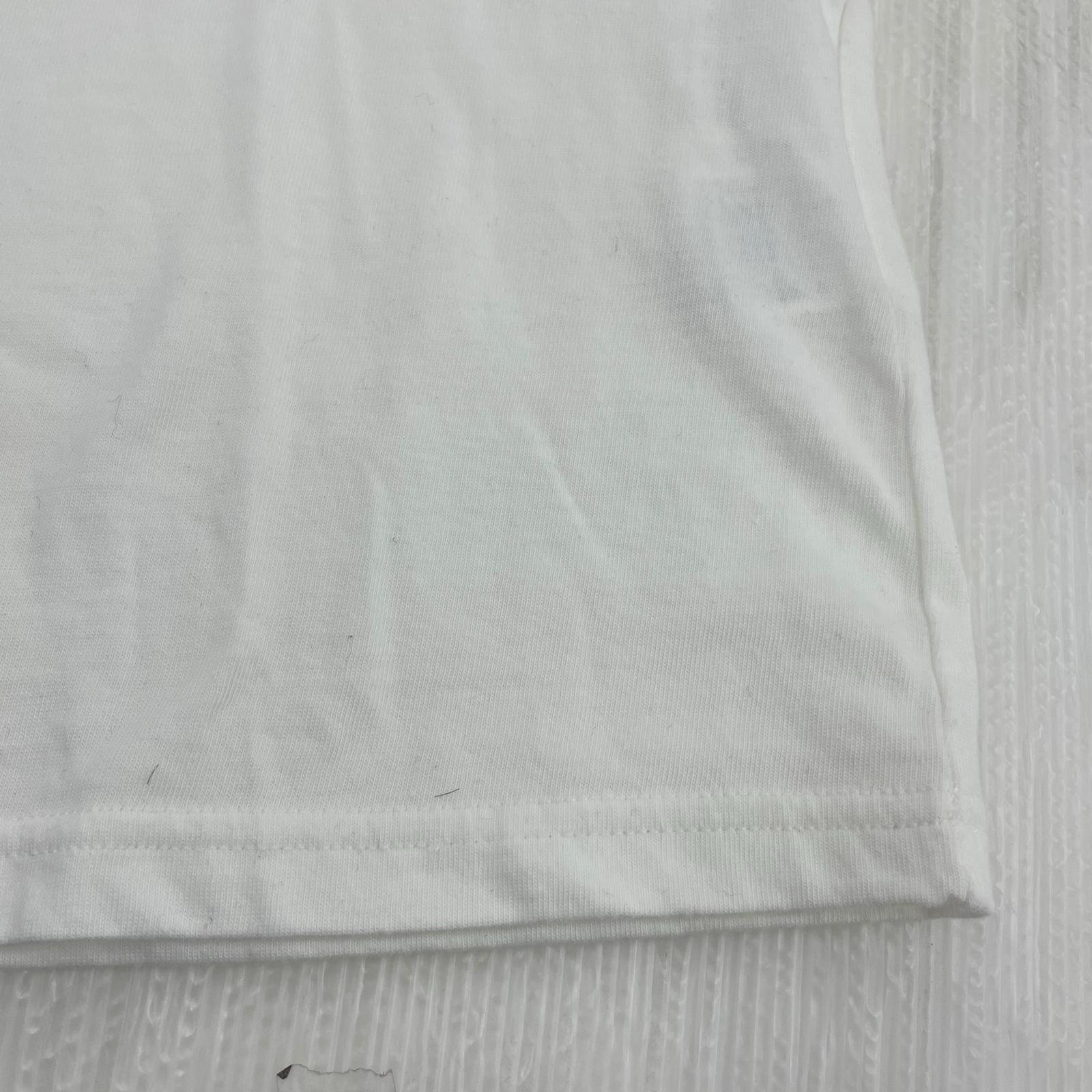 半袖Tシャツ リンガー ガールプリントT ホワイト M M ホワイト