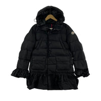 ダウンジャケット 14AW SERRE GIUBBOTTO フリルダウン ブラック