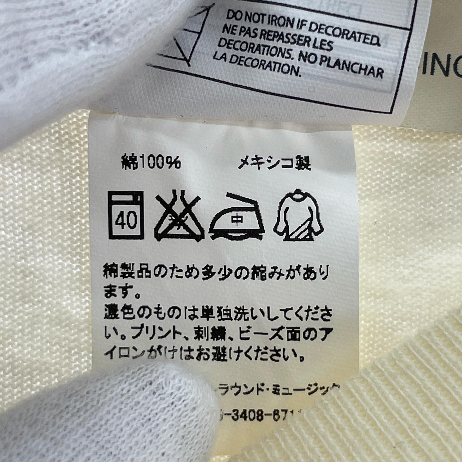 半袖Tシャツ OASIS 2009 オフィシャル S/Sカットソー ベージュ (S) S ベージュ