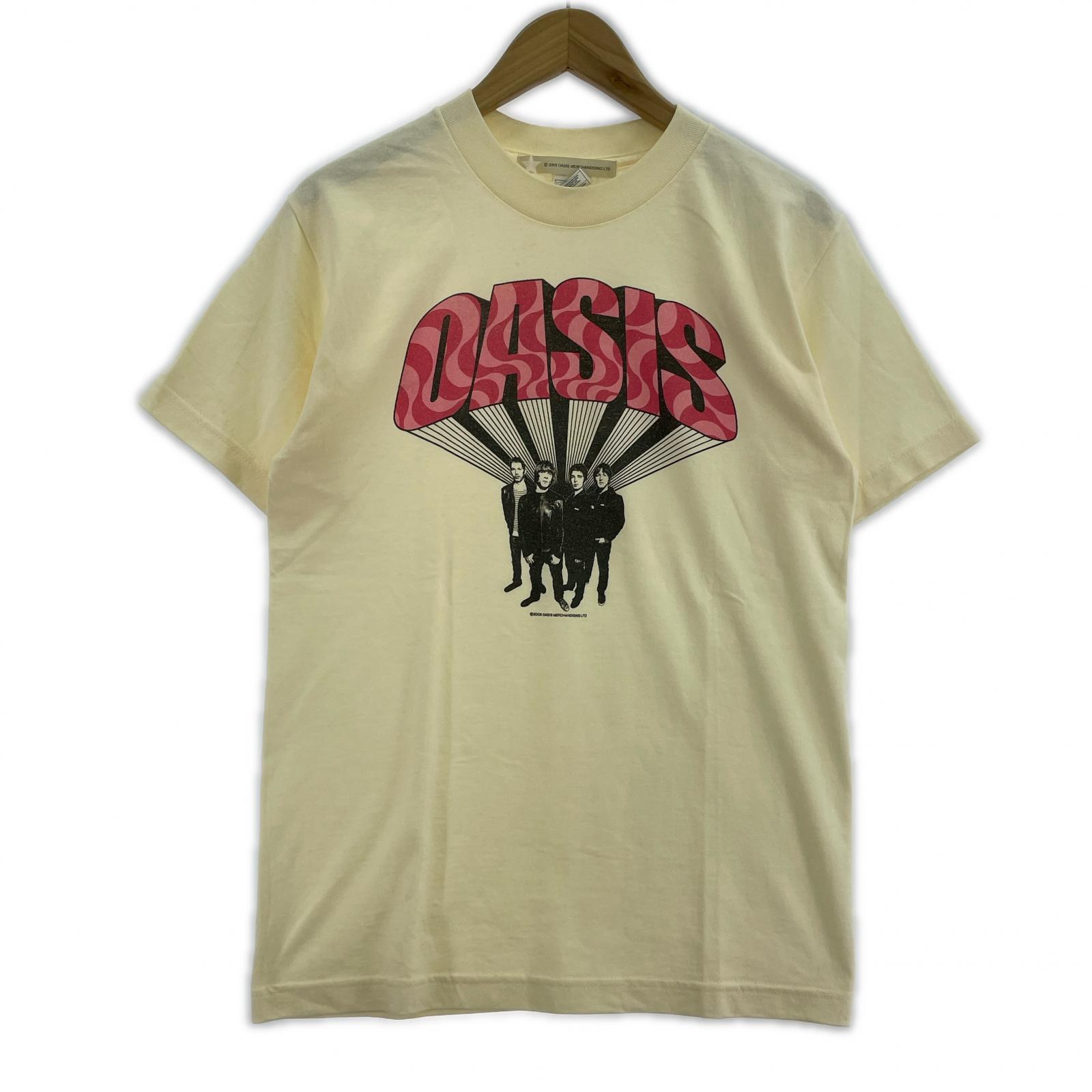 半袖Tシャツ OASIS 2009 オフィシャル S/Sカットソー ベージュ (S) S ベージュ