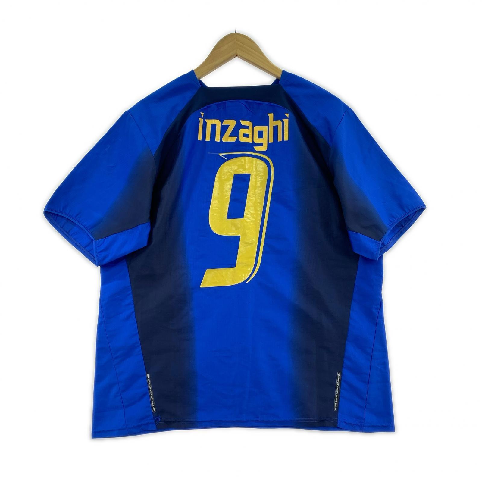 半袖Tシャツ 2006年 イタリア代表 サッカーユニフォーム レプリカ 青 M