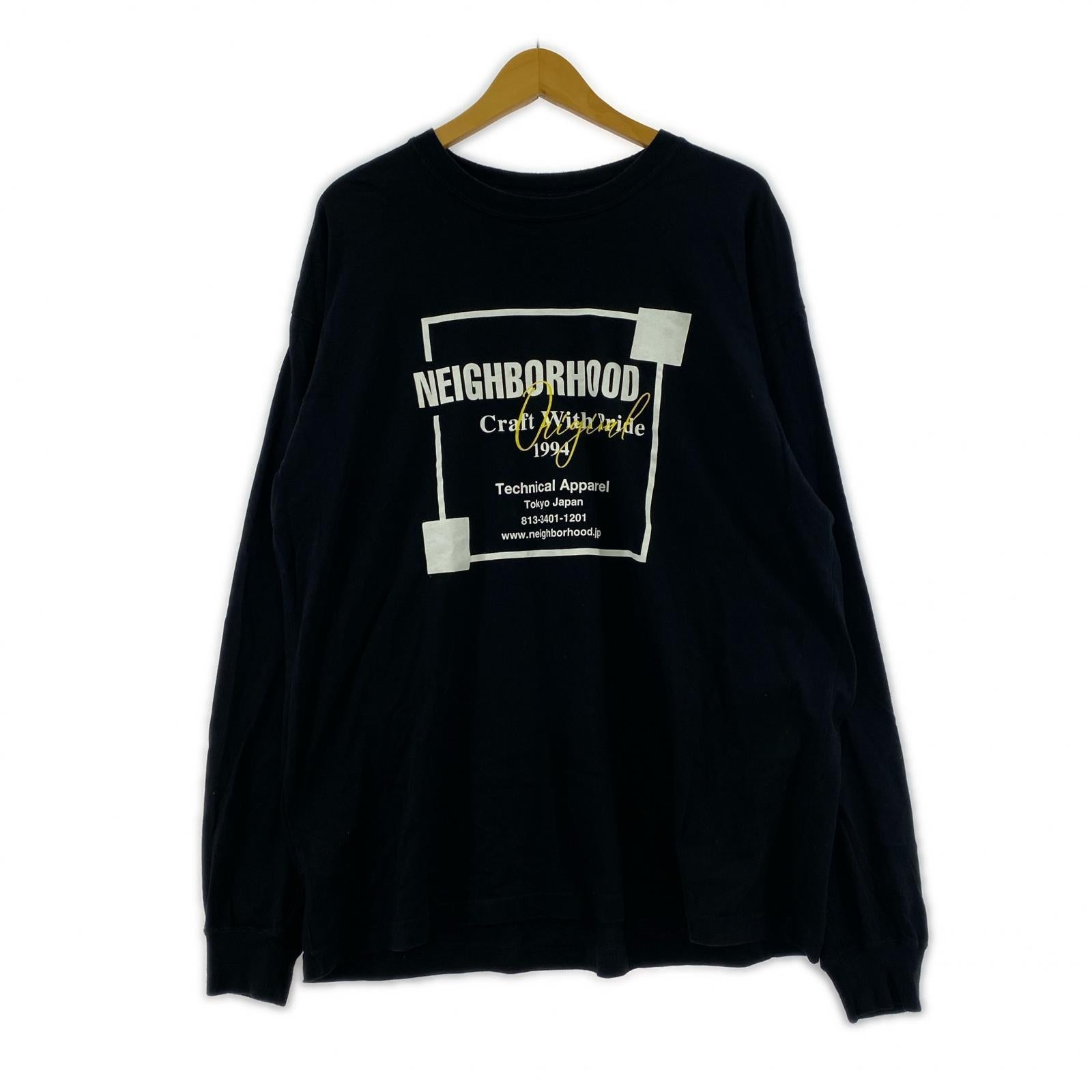 長袖Tシャツ NEIGHBORHOOD L ブラック