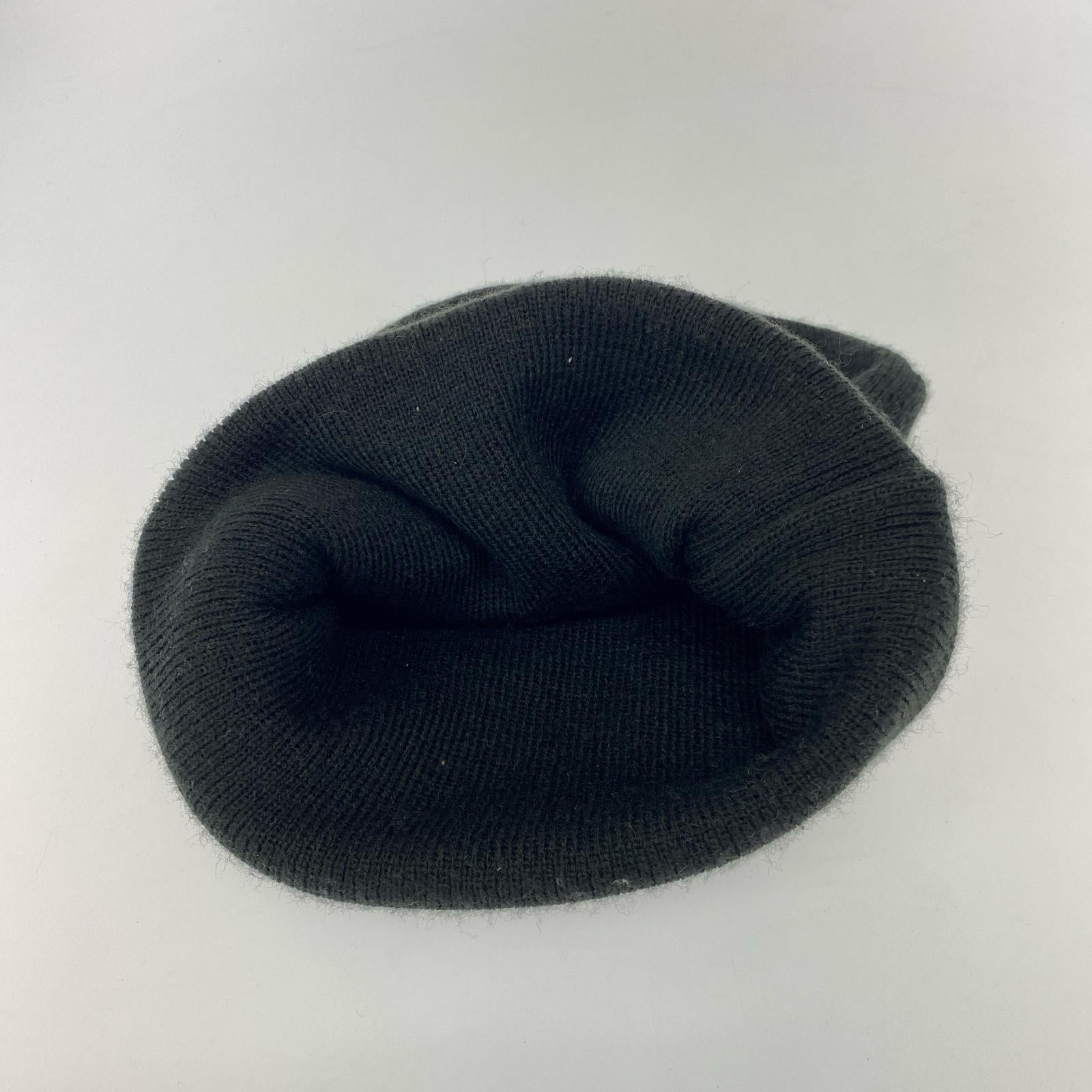 ニットキャップ SMURFS BEANIE ブラック