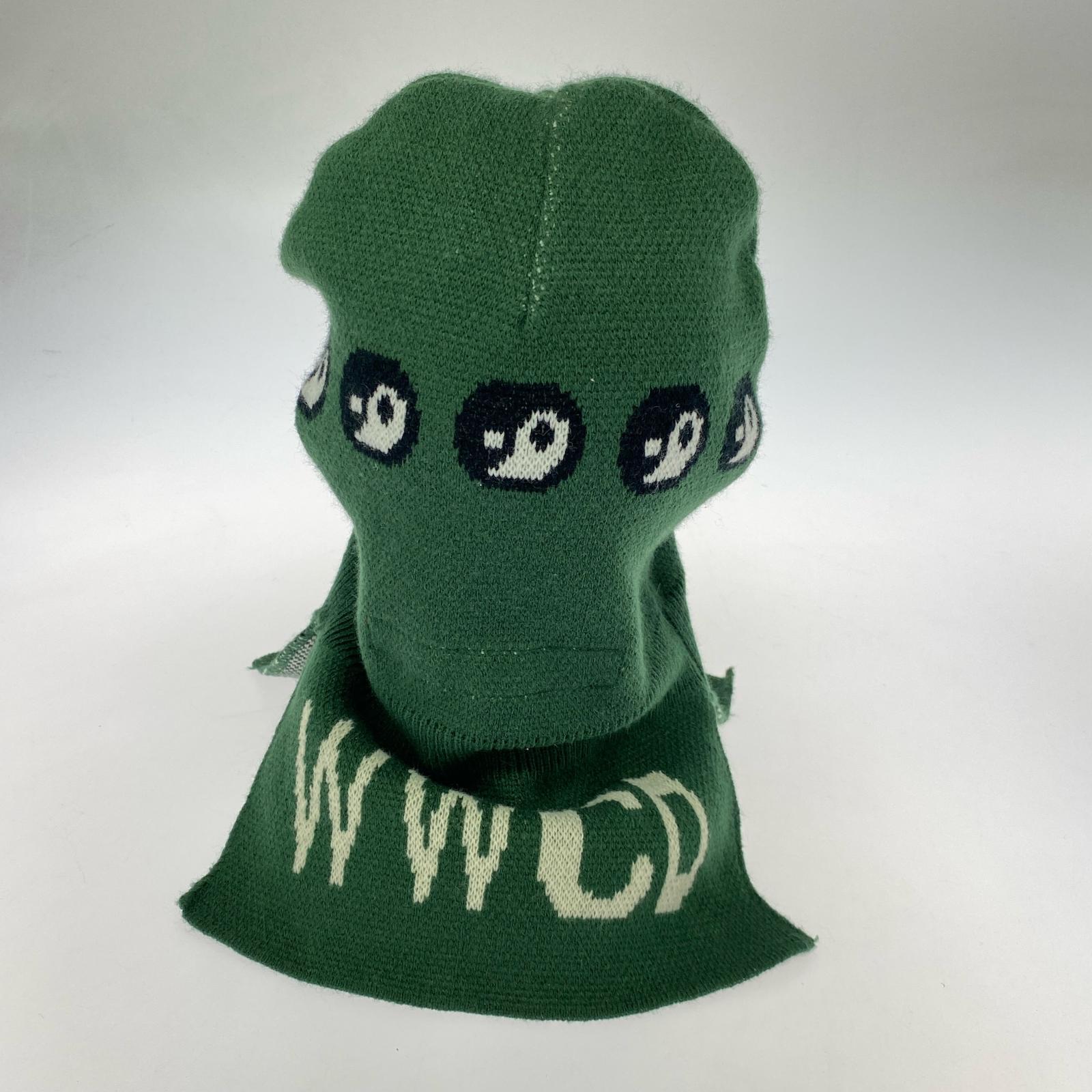 ニットキャップ CUCTUS PLANT FLEA MARKET バラクラバ グリーン