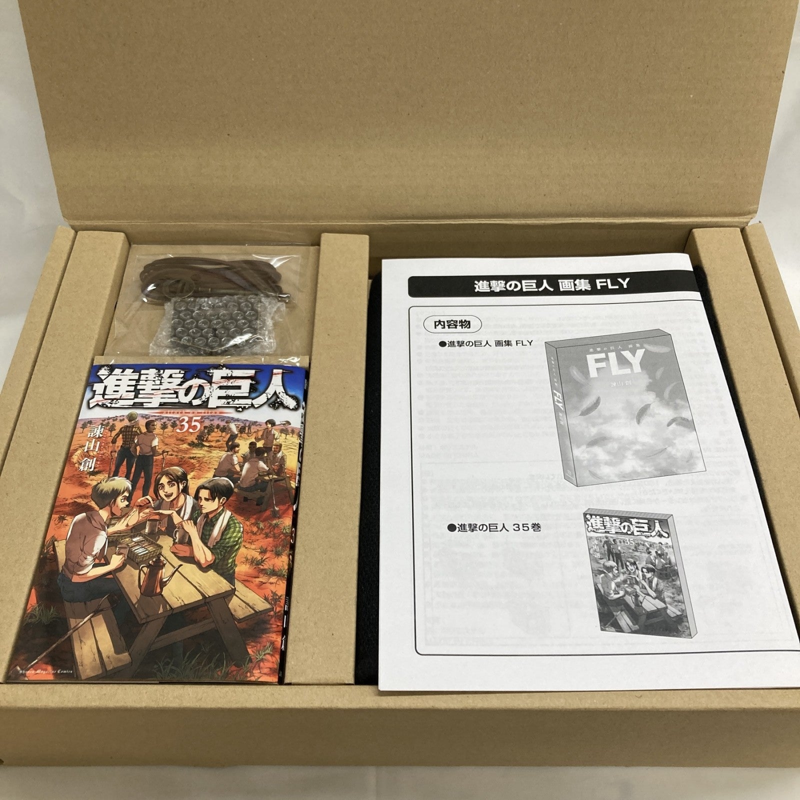 進撃の巨人 画集 FLY フィギュア/グッズ