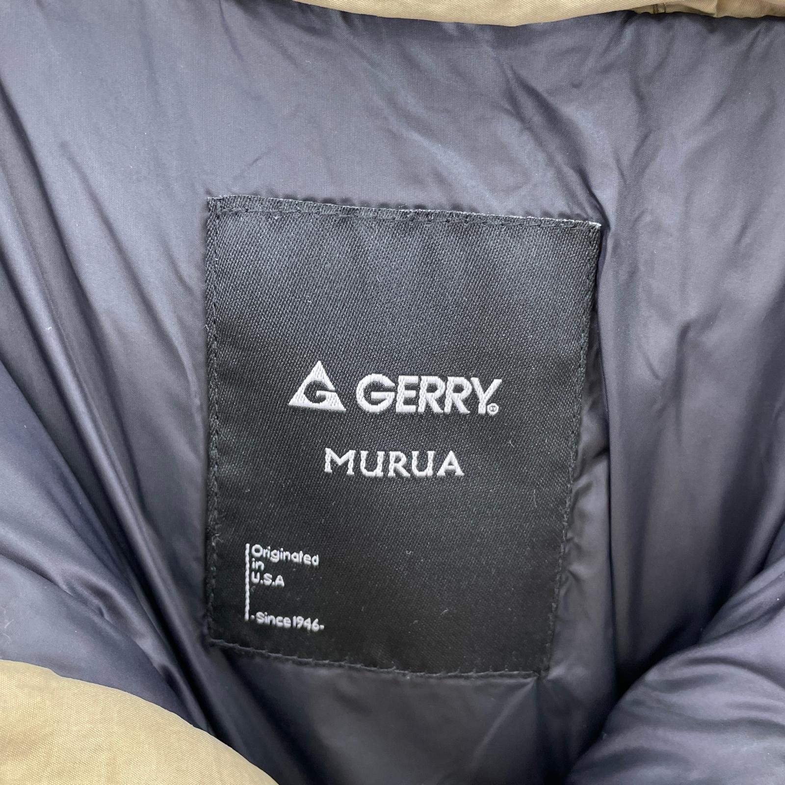 ダウンジャケット GERRY × MURUA クロップドショートダウンジャケット S ベージュ