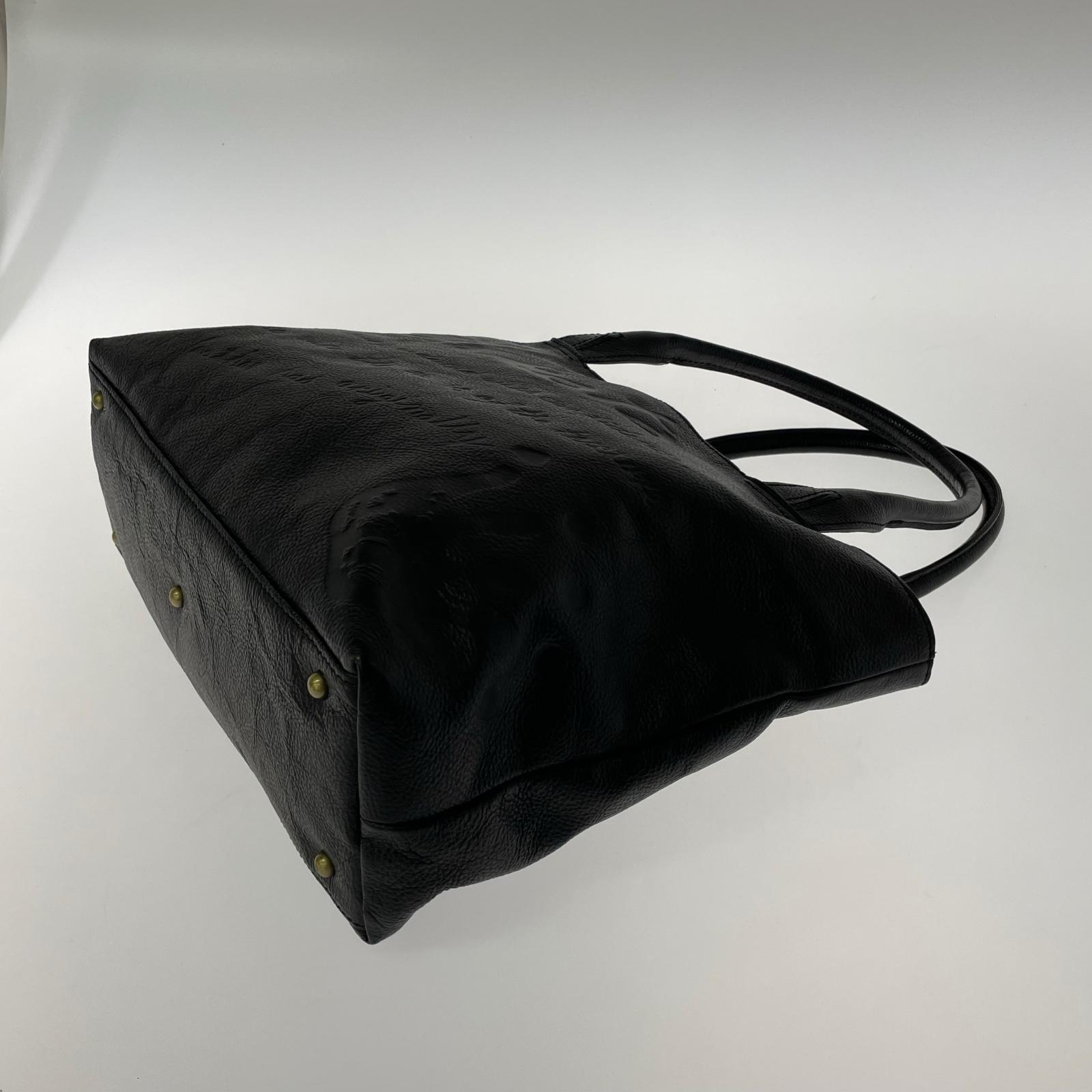 ハンドバッグ DAKATA レザー BLK ブラック