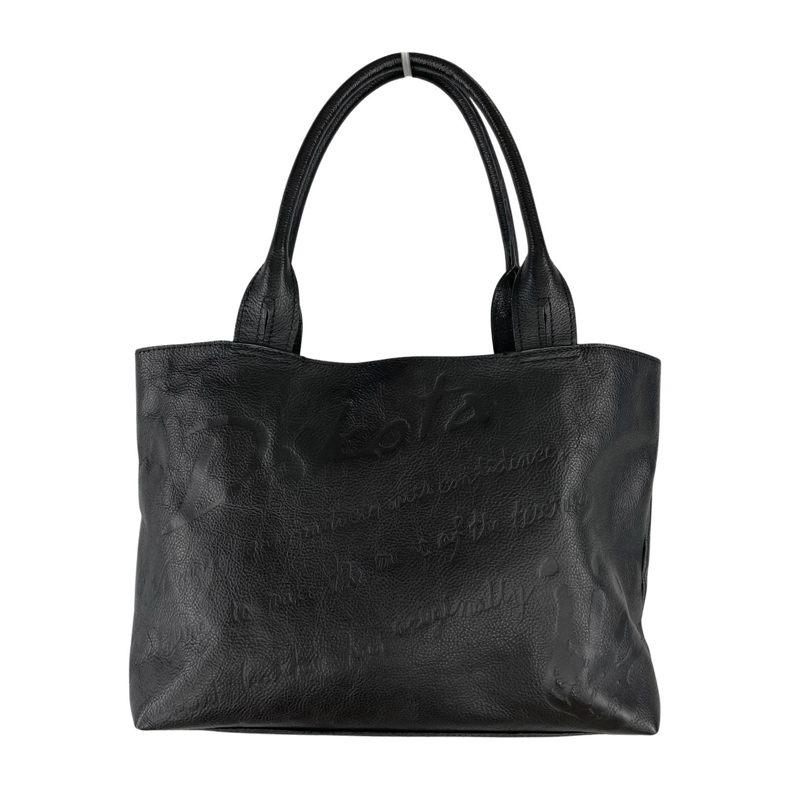 ハンドバッグ DAKATA レザー BLK ブラック