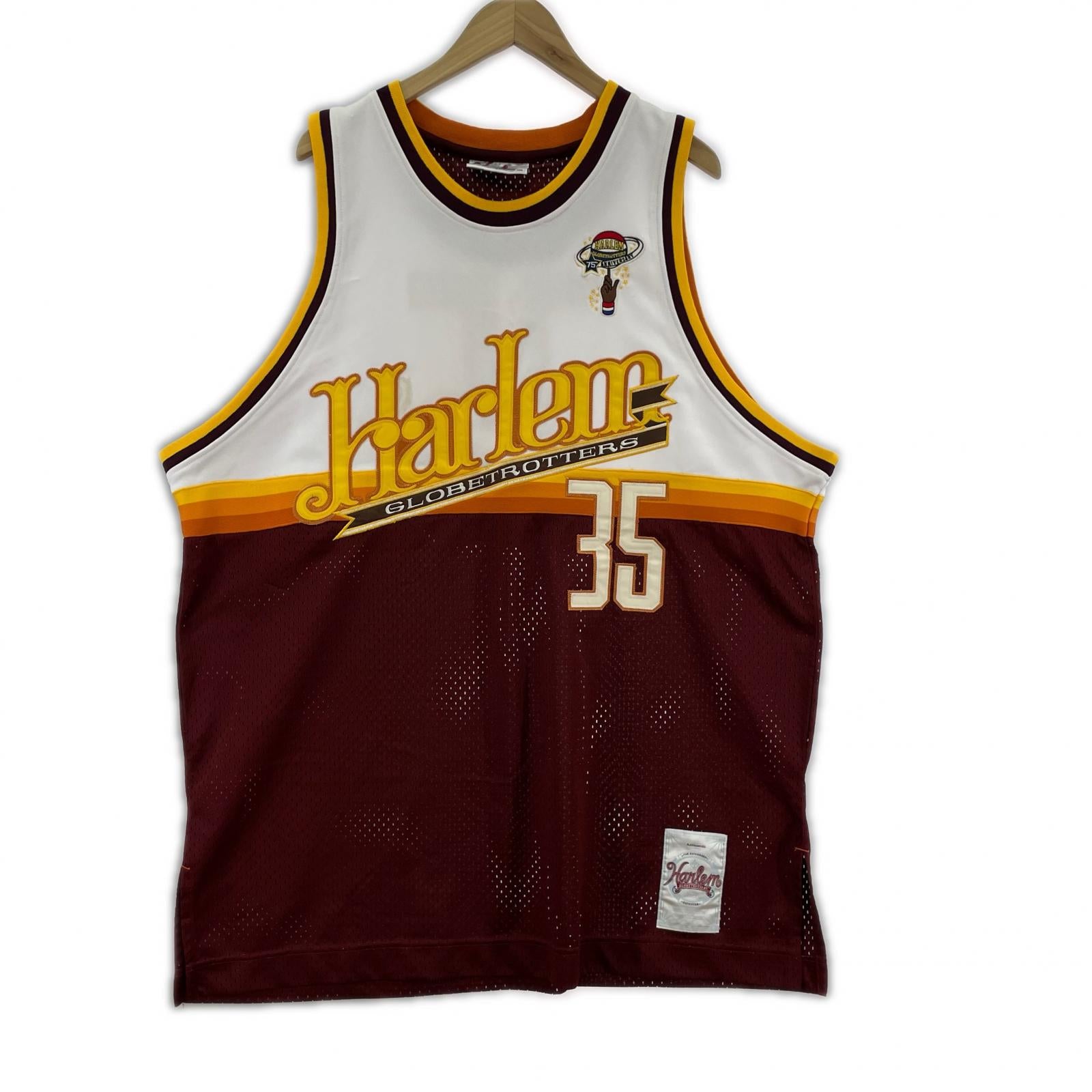 長袖シャツ FUBU Harlem Globetrotters 35 ゲームシャツ XXL