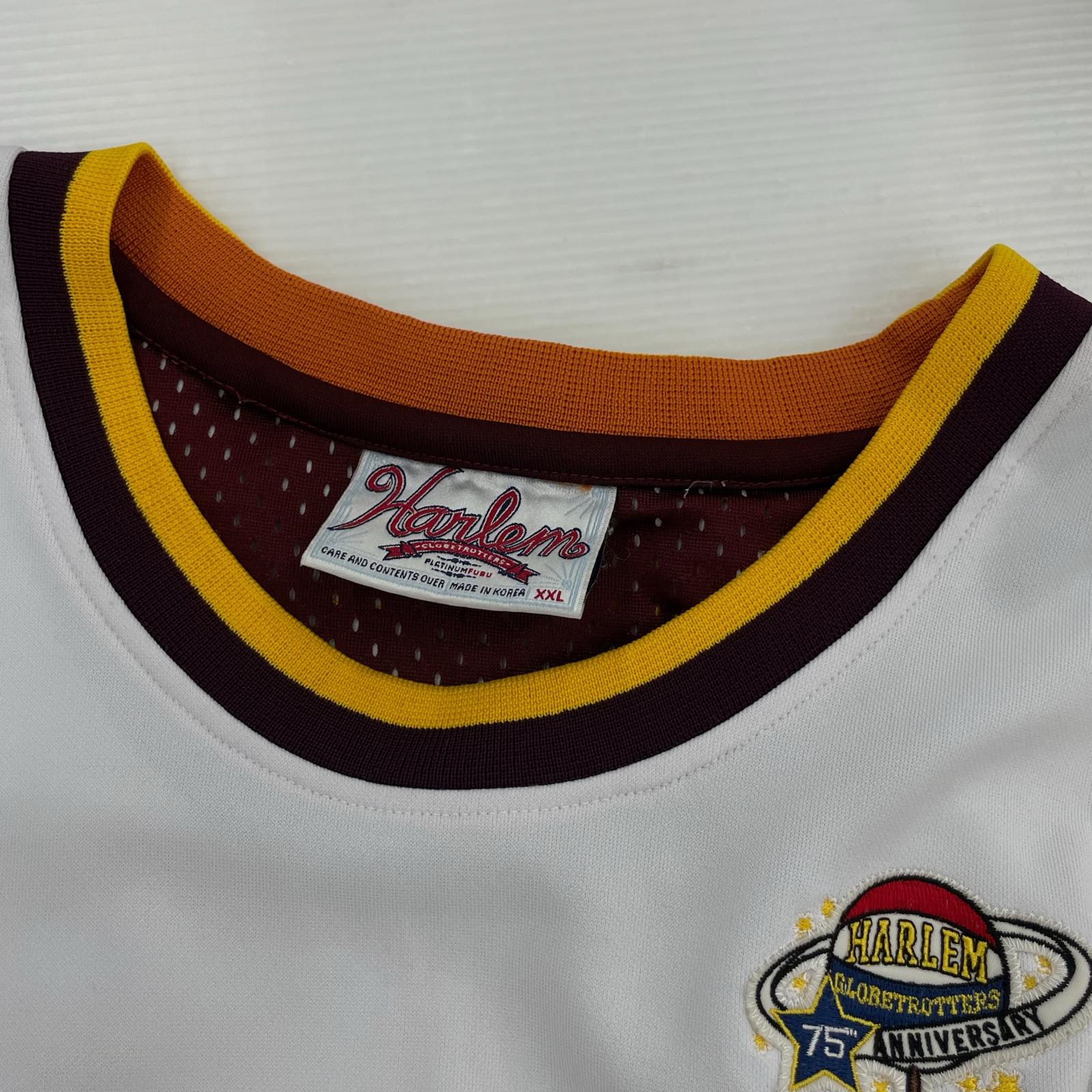 長袖シャツ FUBU Harlem Globetrotters 35 ゲームシャツ XXL