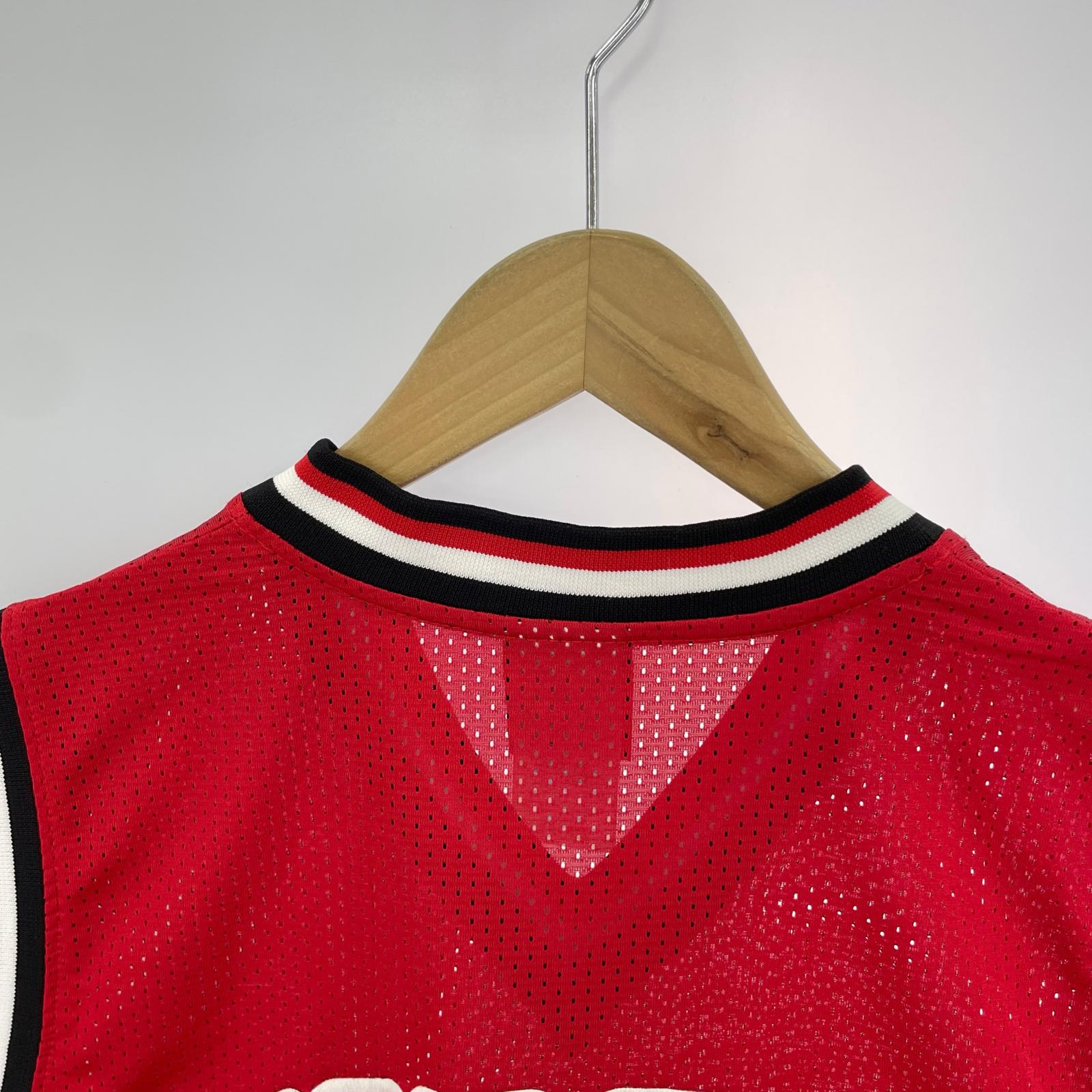 長袖シャツ IVERSON ゲームシャツ 赤 レッド